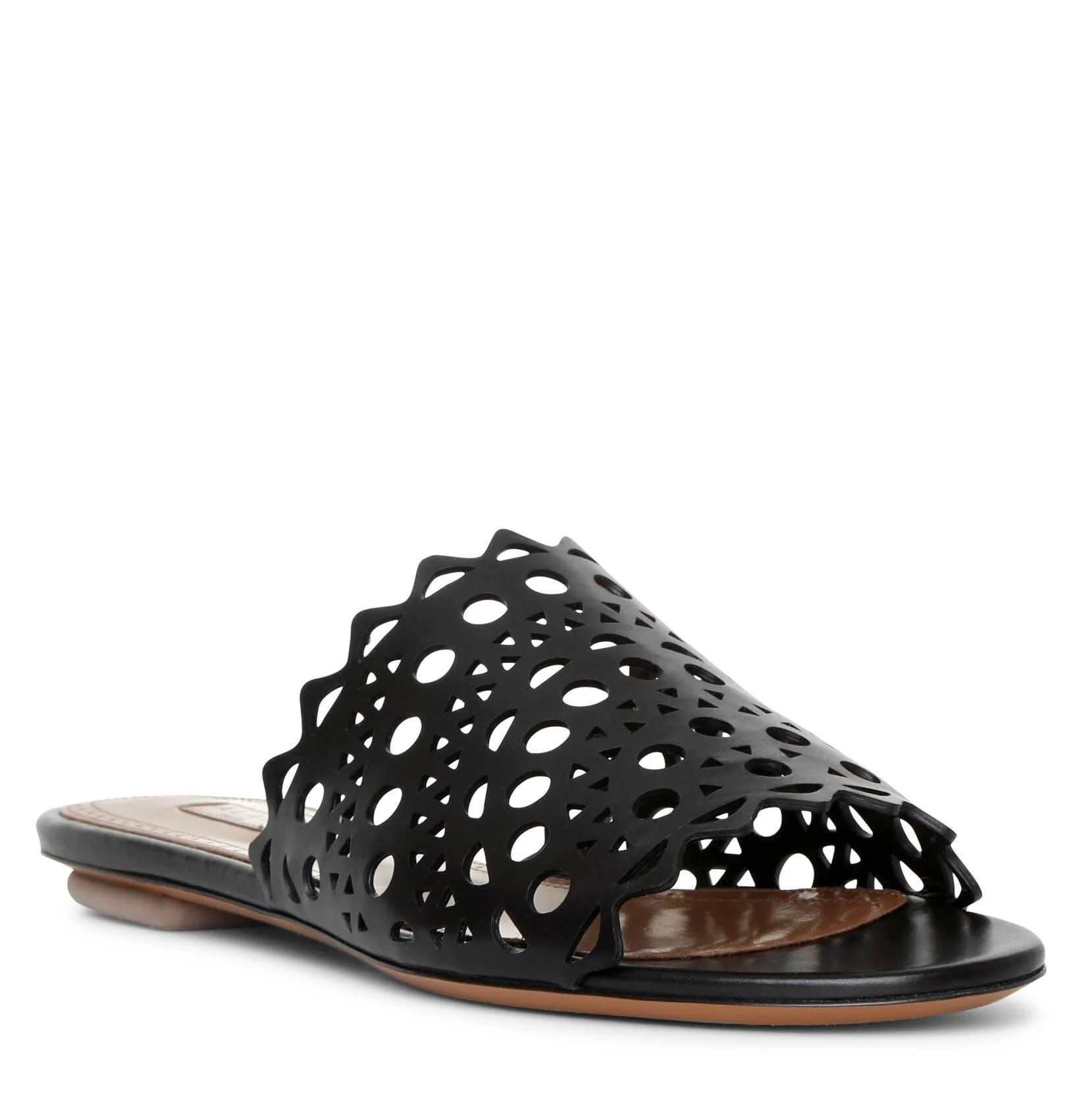 Laser cut leather slides - Image 2