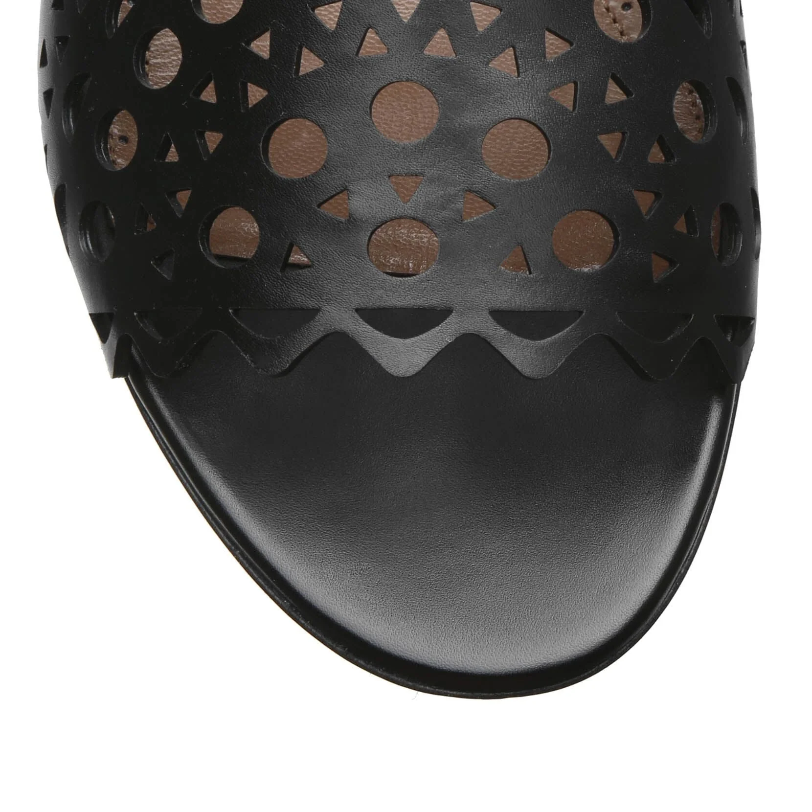 Laser cut leather slides - Image 4