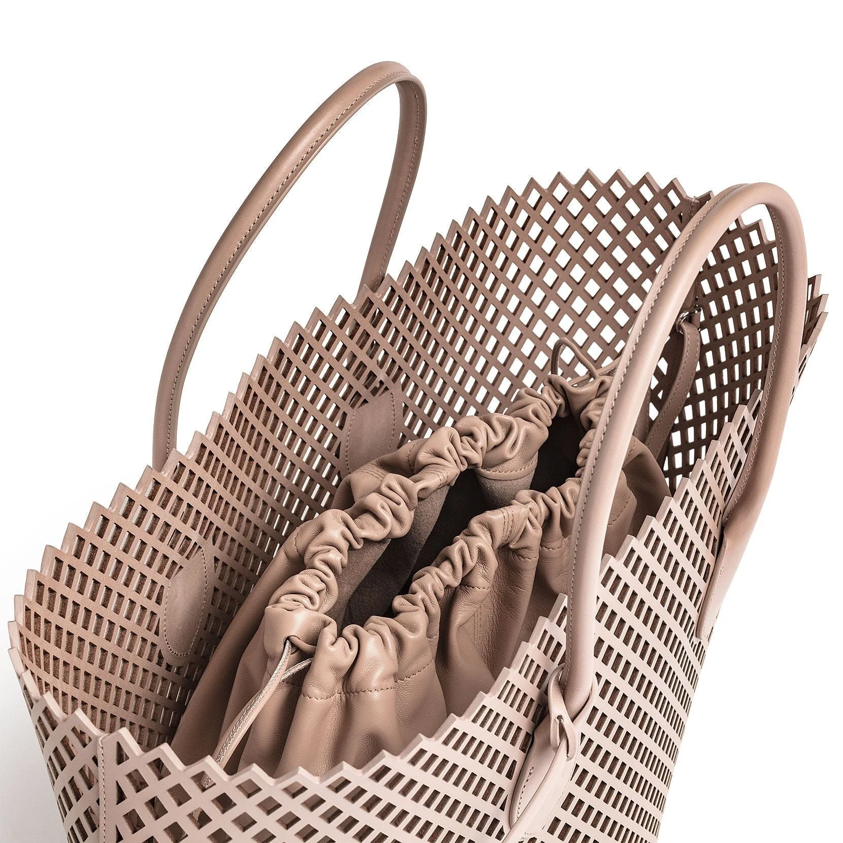 Latifa Medium Pochon Lux tote bag - Image 4