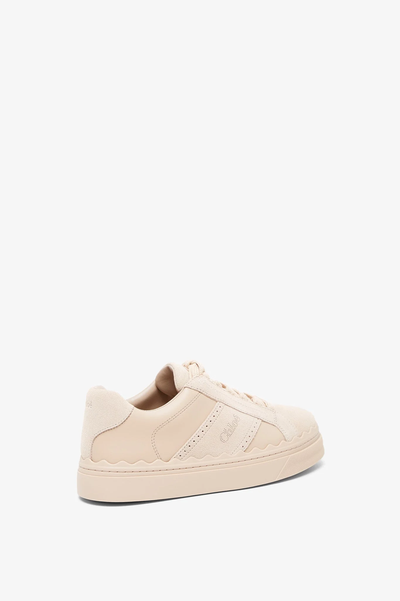 Lauren beige suede sneakers - Image 3