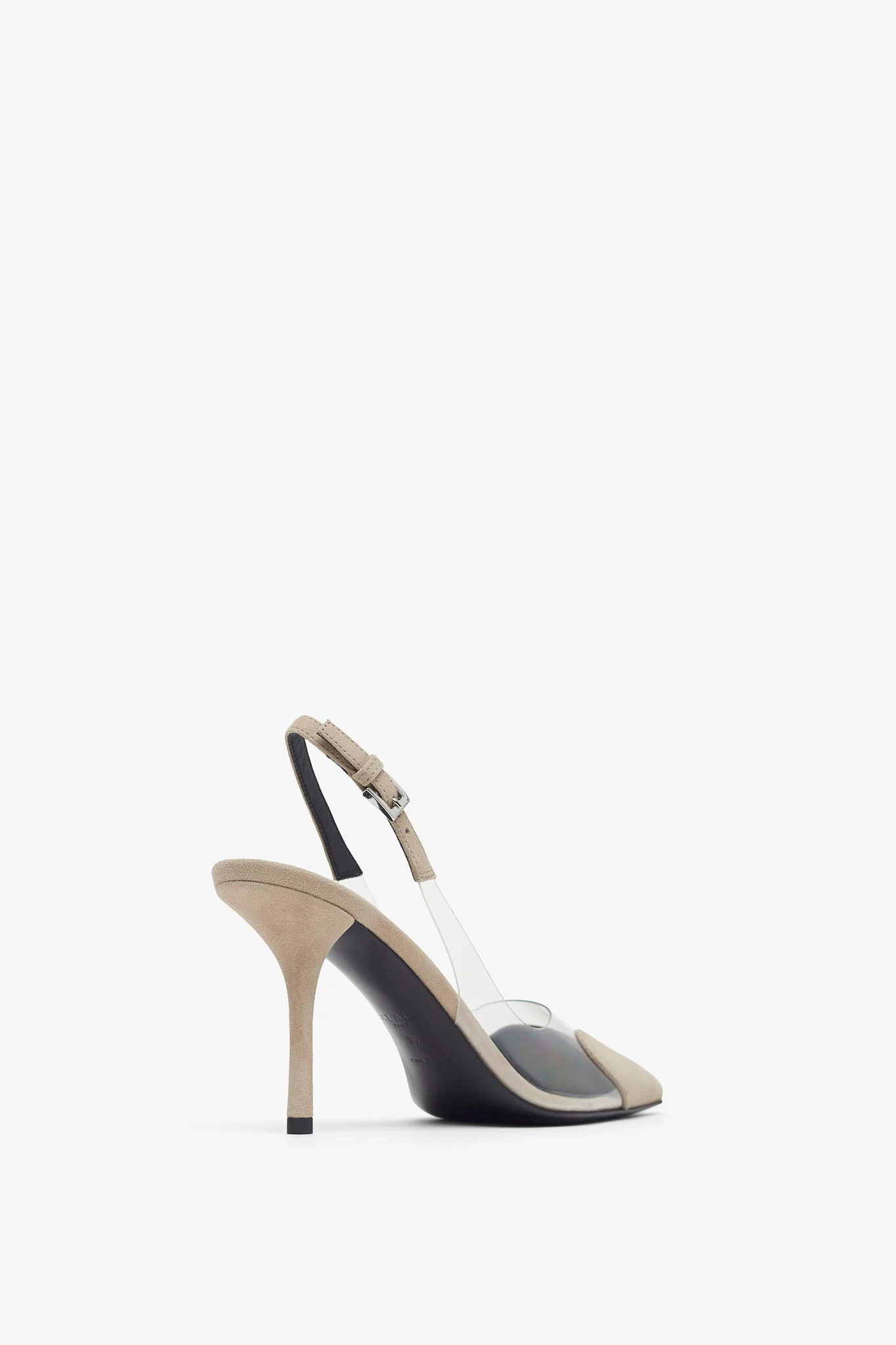 Le coeur 90 greige slingbacks - Image 3