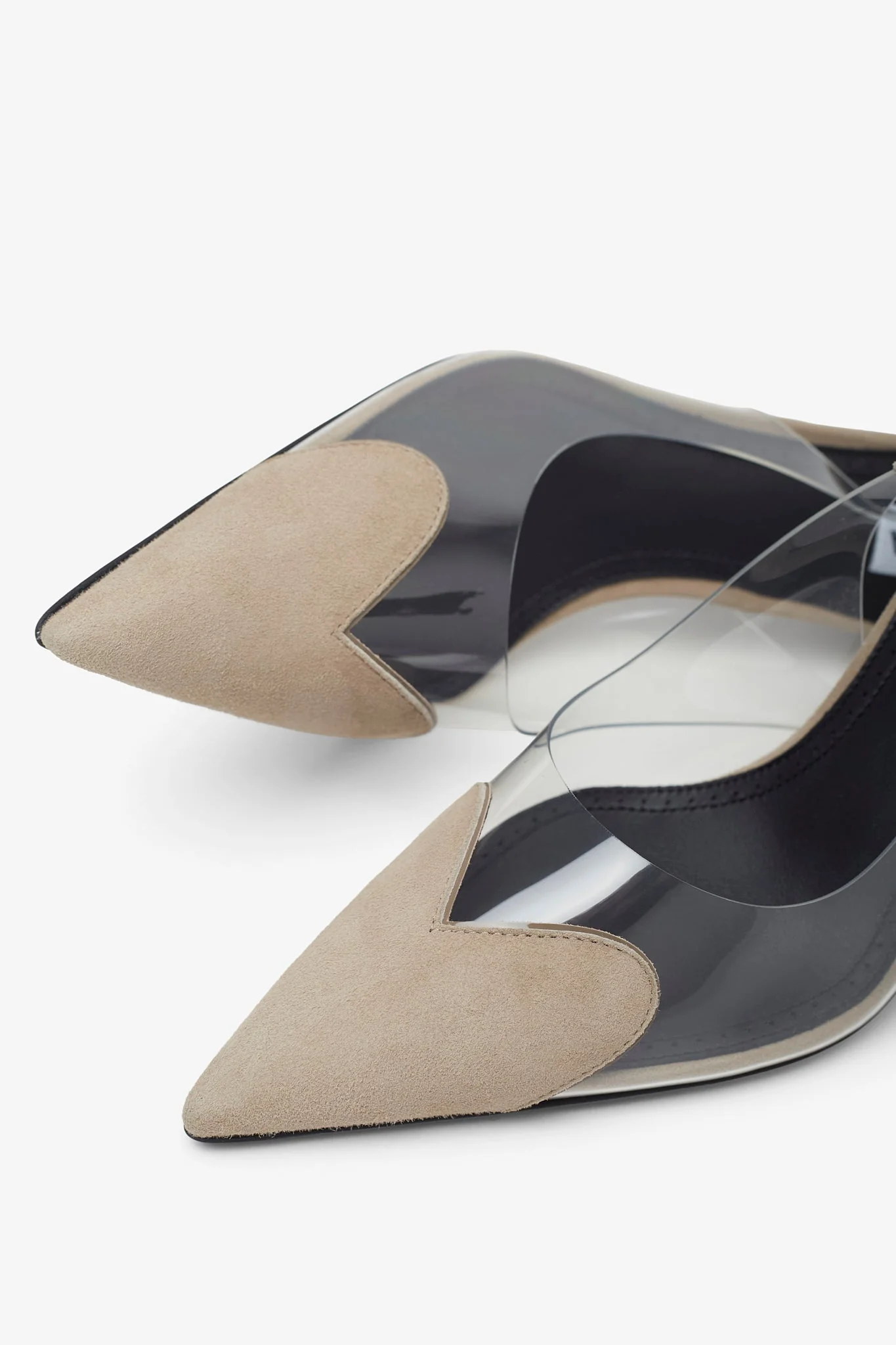 Le coeur 90 greige slingbacks - Image 4