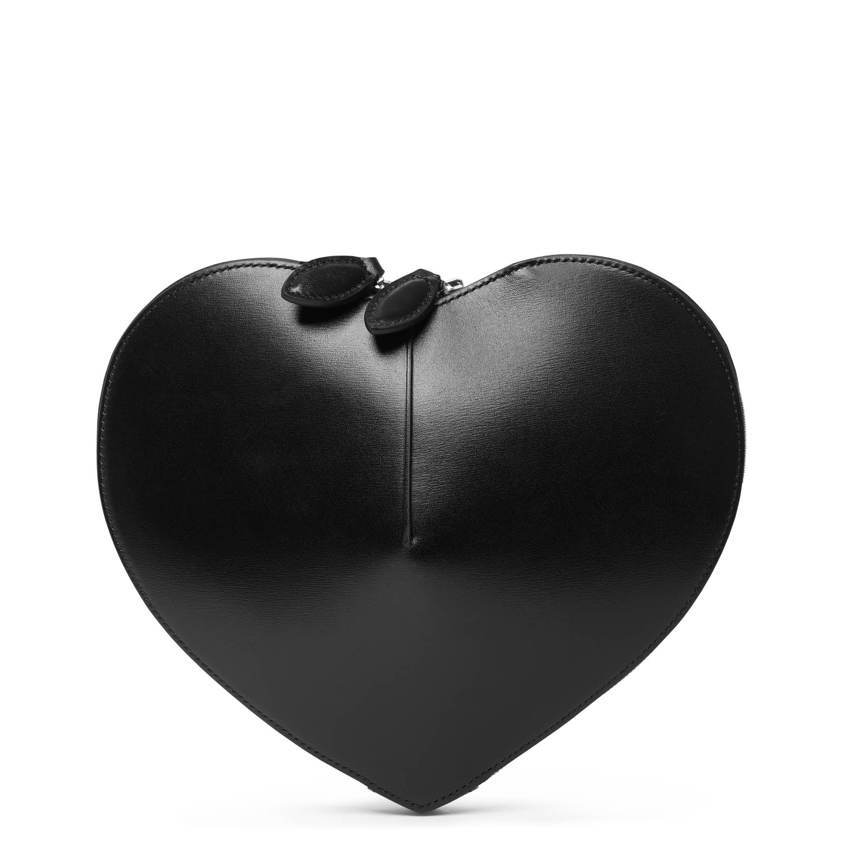 Le Coeur black leather crossbody bag - Image 4