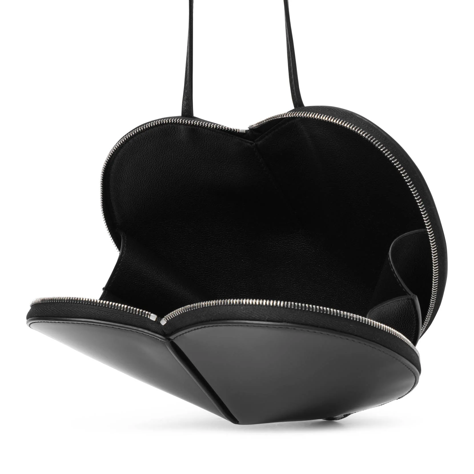 Le Coeur black patent crossbody bag - Image 5