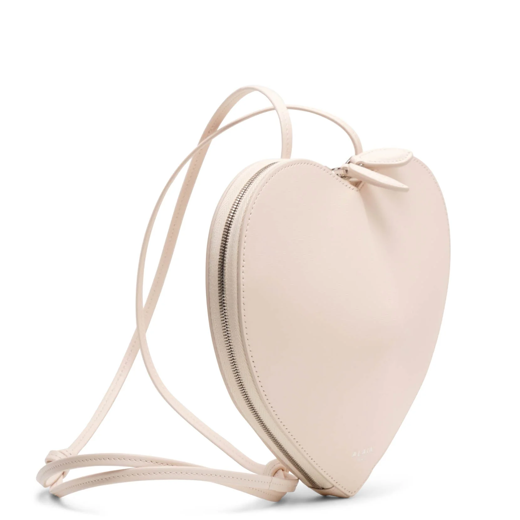 Le Coeur creme leather crossbody bag - Image 4