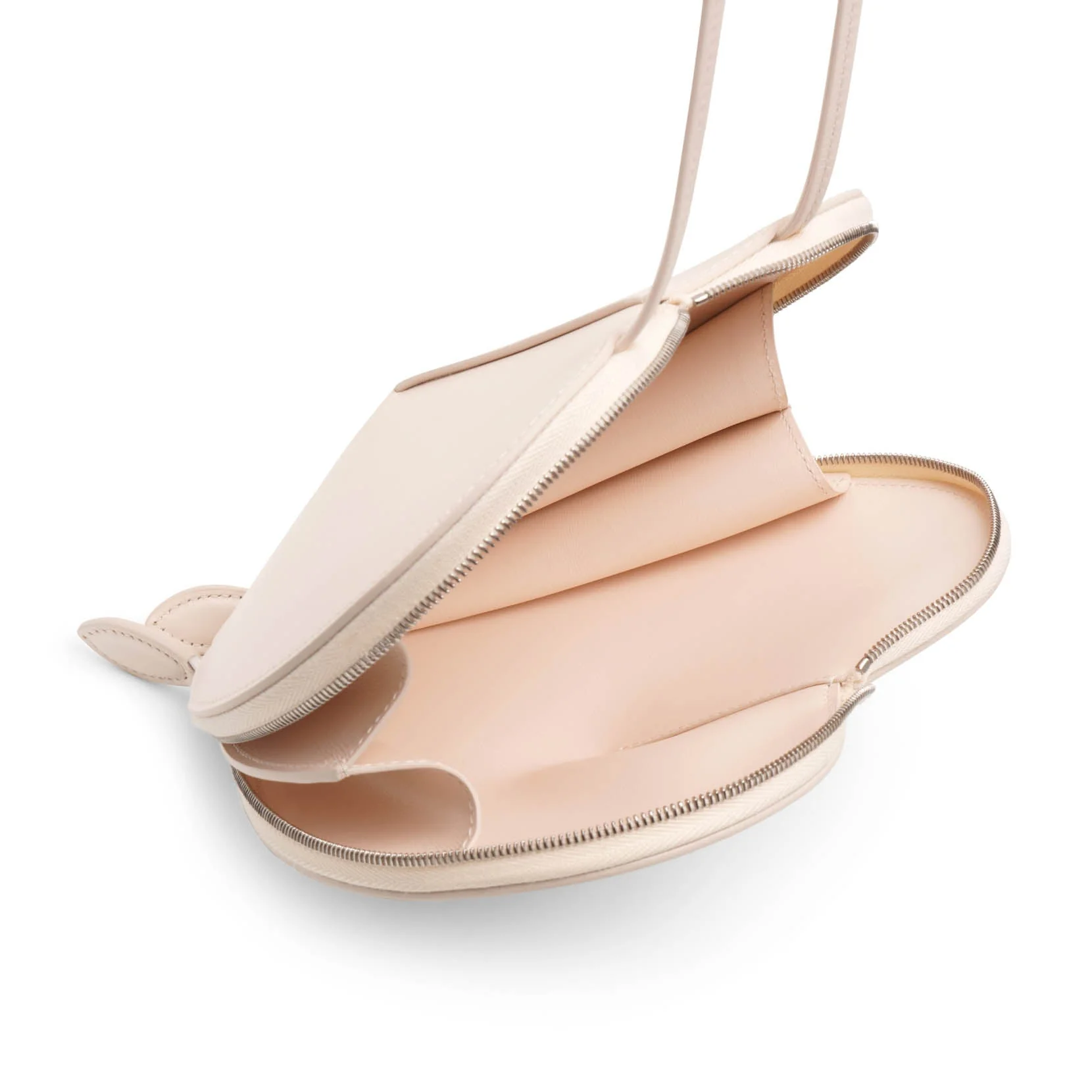 Le Coeur creme leather crossbody bag - Image 6