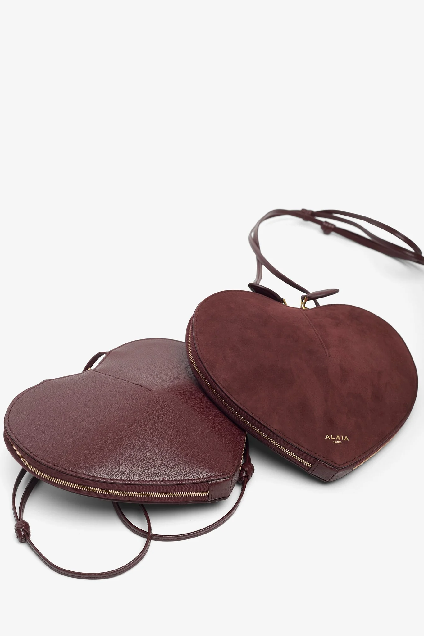 Le Coeur dark red crossbody bag - Image 4