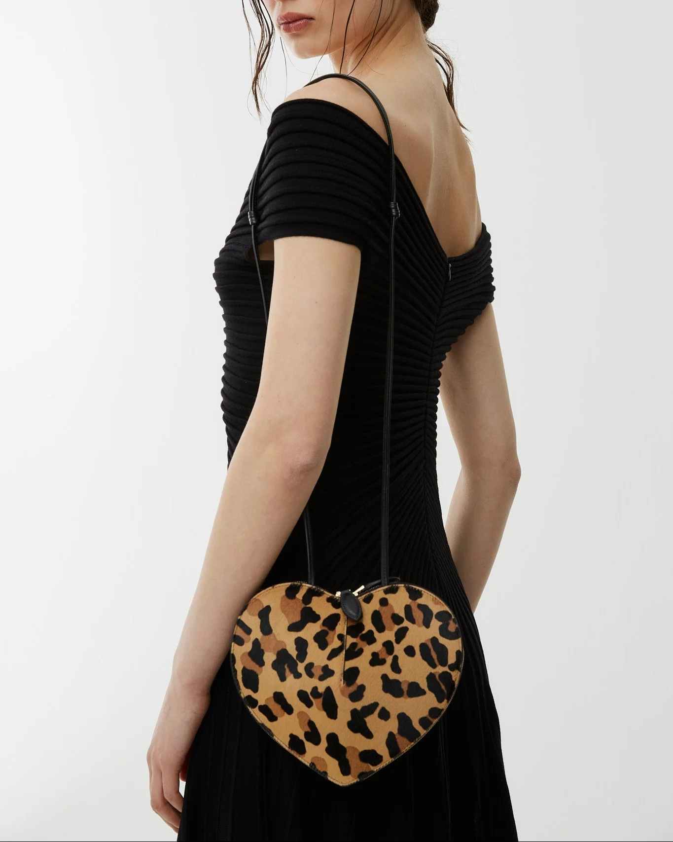 Le Coeur leopard crossbody bag - Image 2