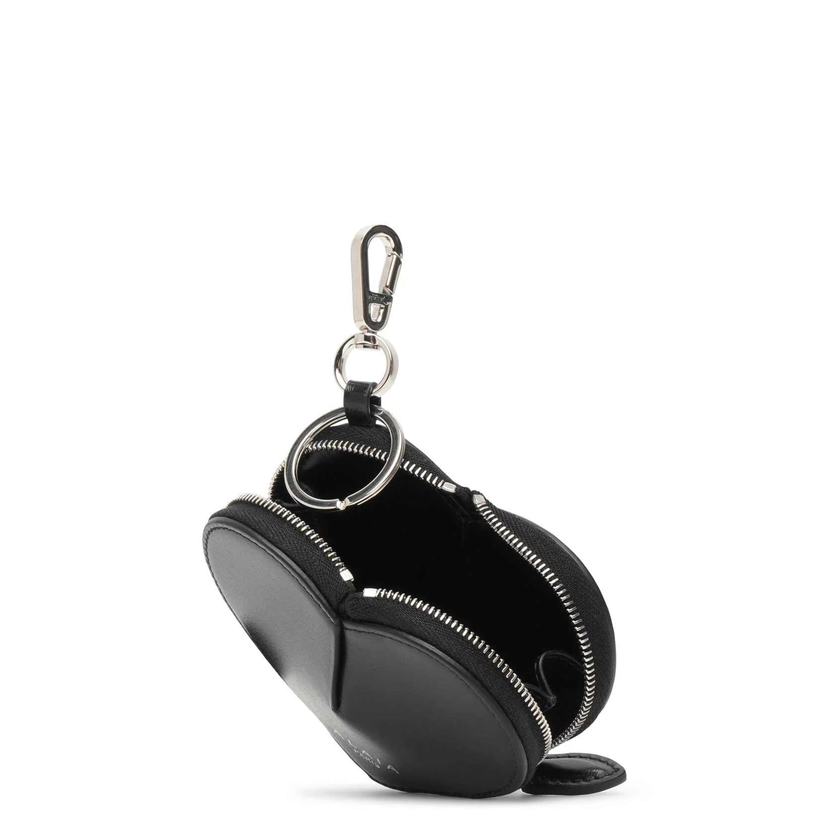 Le Coeur Mini black leather purse - Image 5