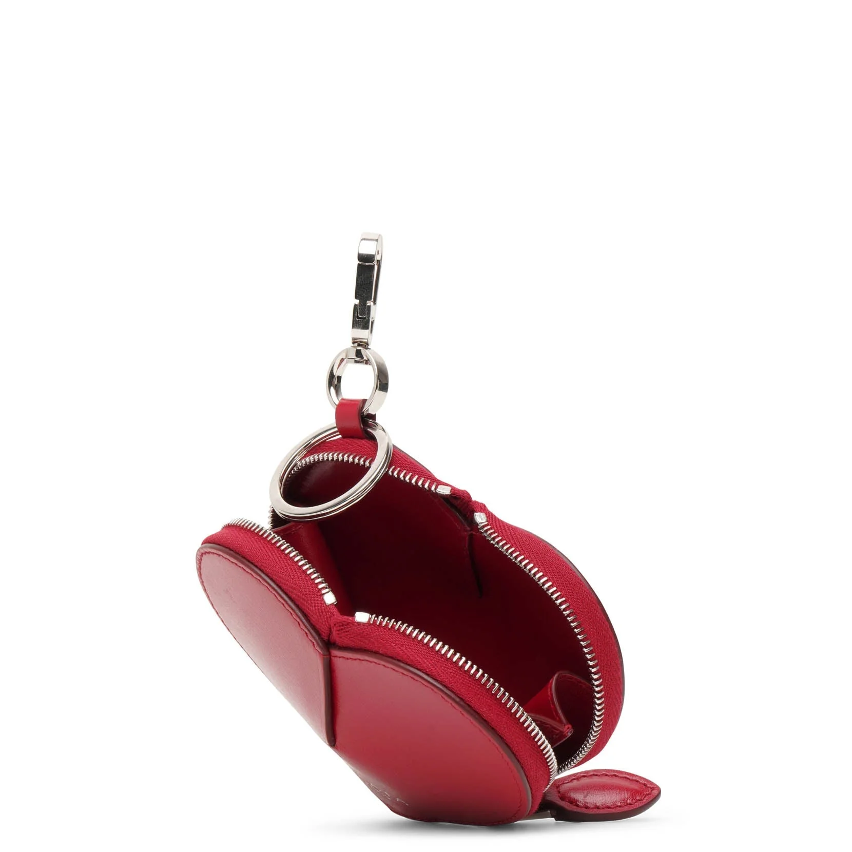 Le Coeur Mini red leather purse - Image 5