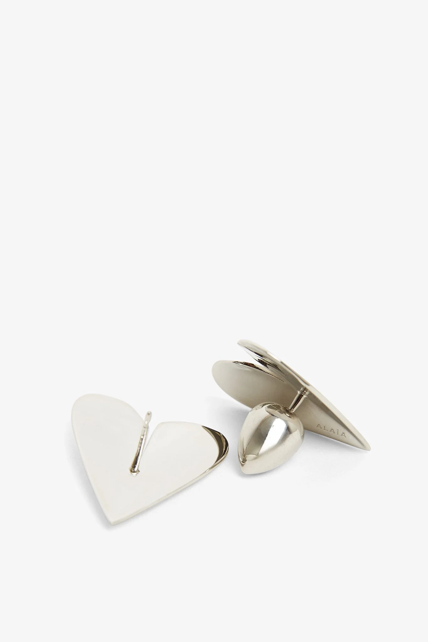 Le Coeur mini torn earrings - Image 3