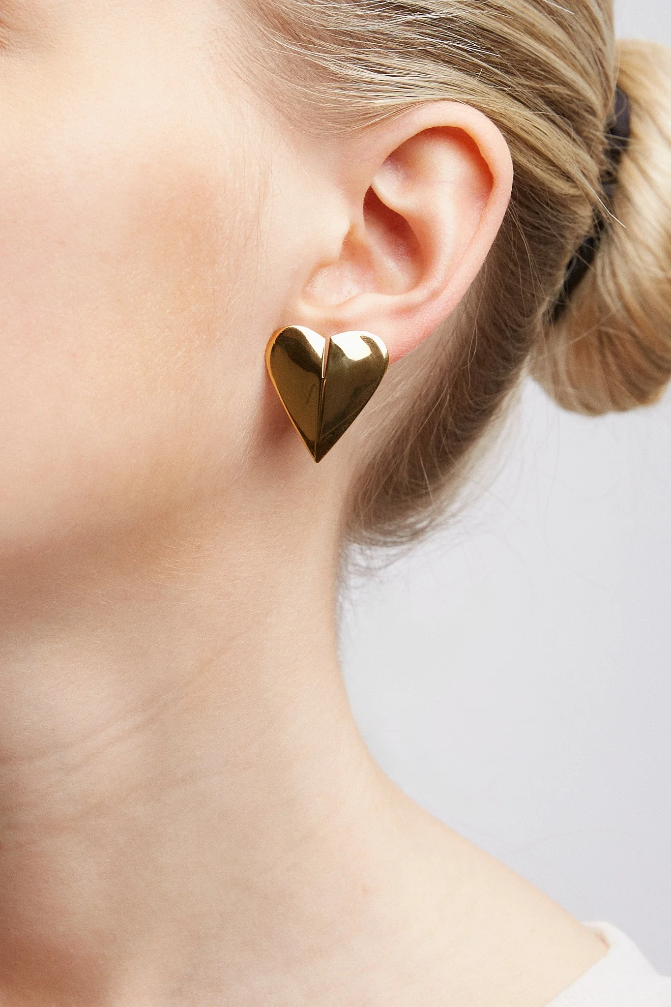 Le Coeur mini torn earrings - Image 2