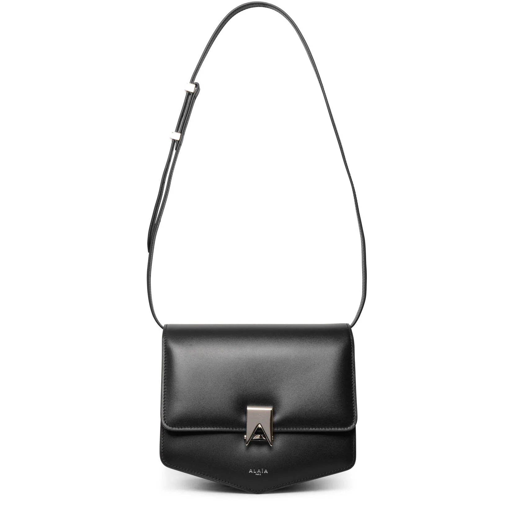 Le Papa medium black leather bag - Image 3