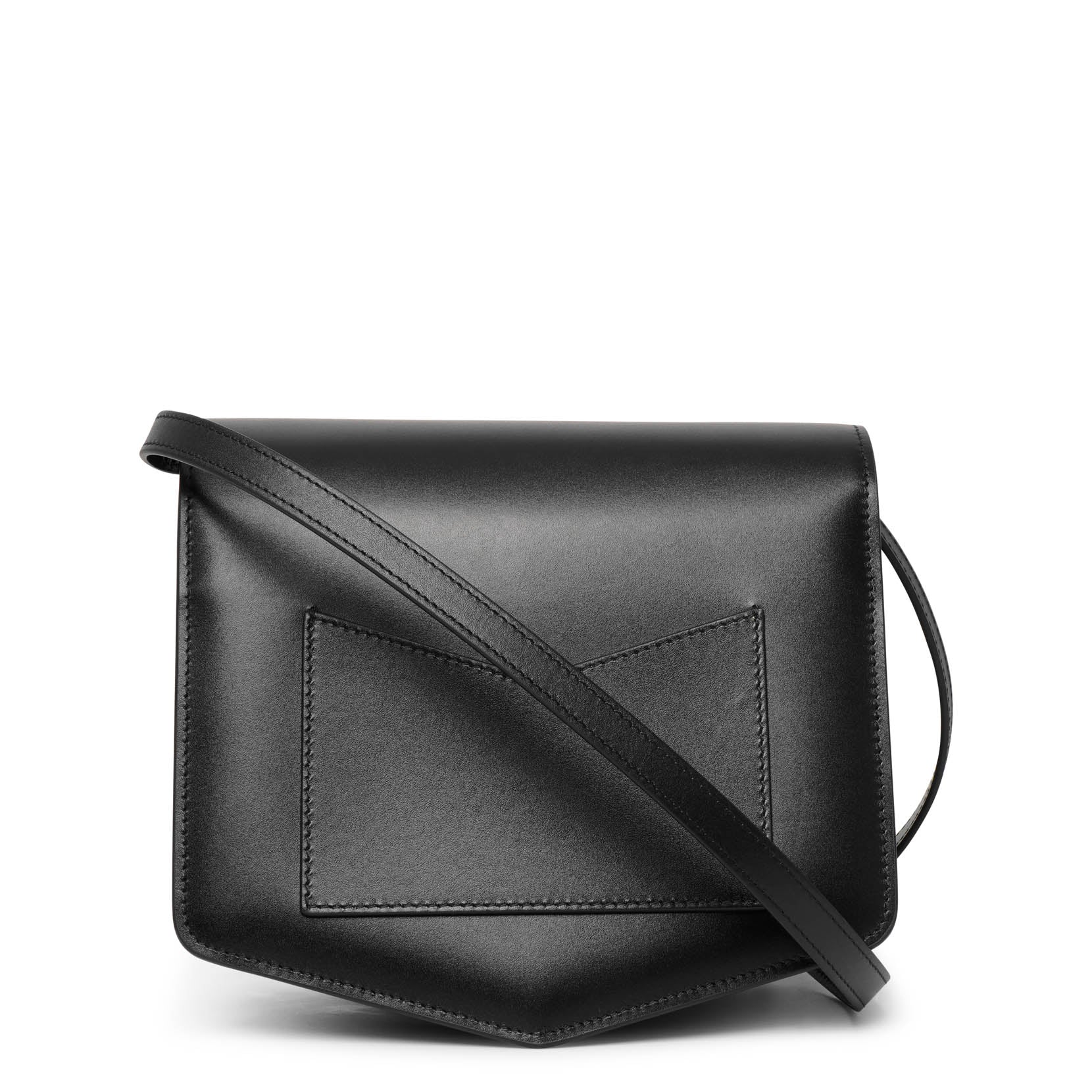 Le Papa medium black leather bag - Image 5
