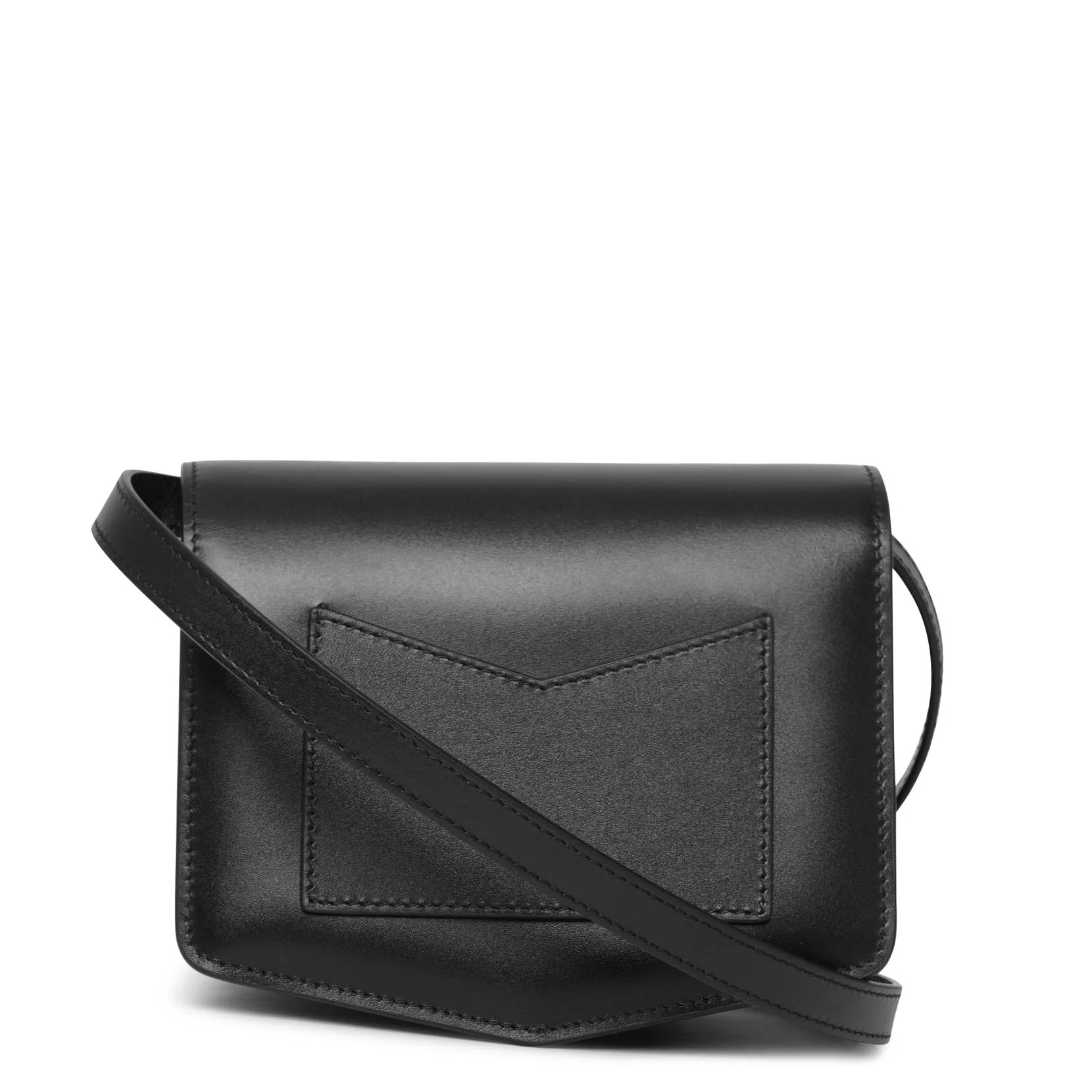 Le Papa small black leather bag - Image 5