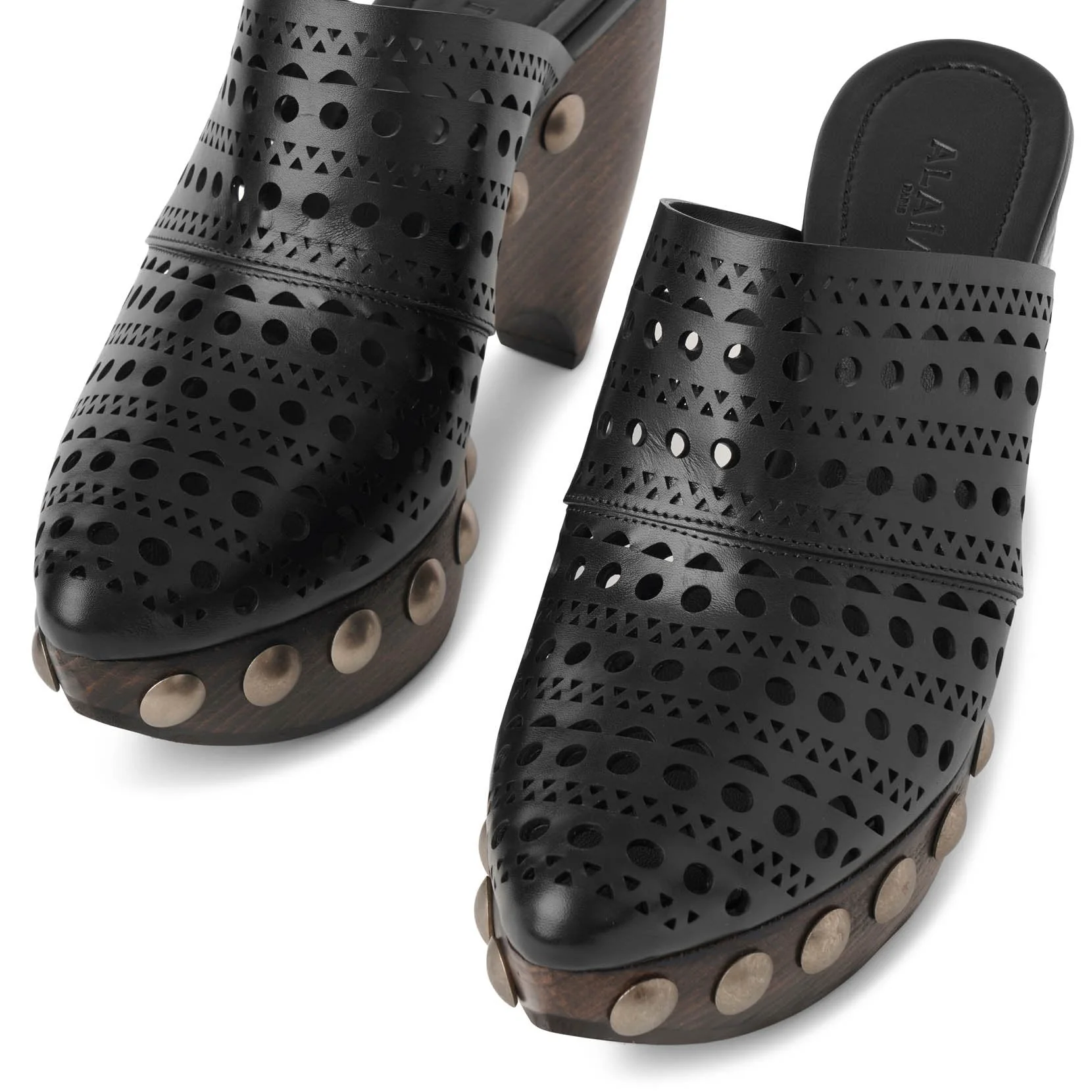 Le Sabot vienne leather clogs - Image 4