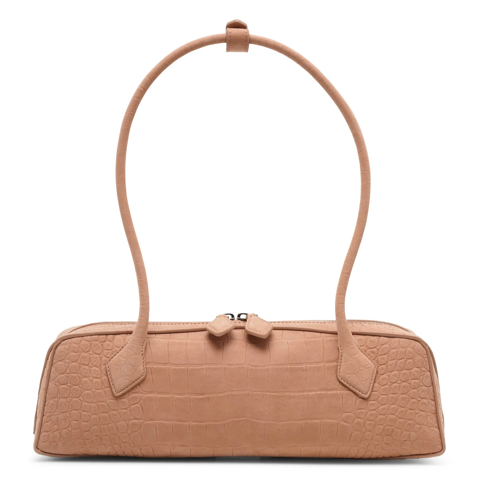 Le Teckel beige leather bag - Image 4