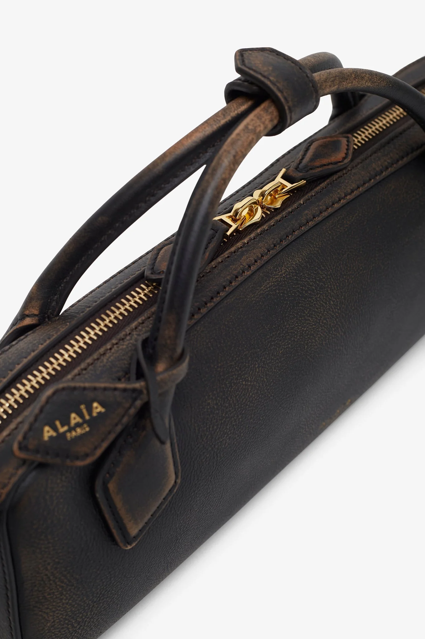 Le Teckel ebony black clutch - Image 4