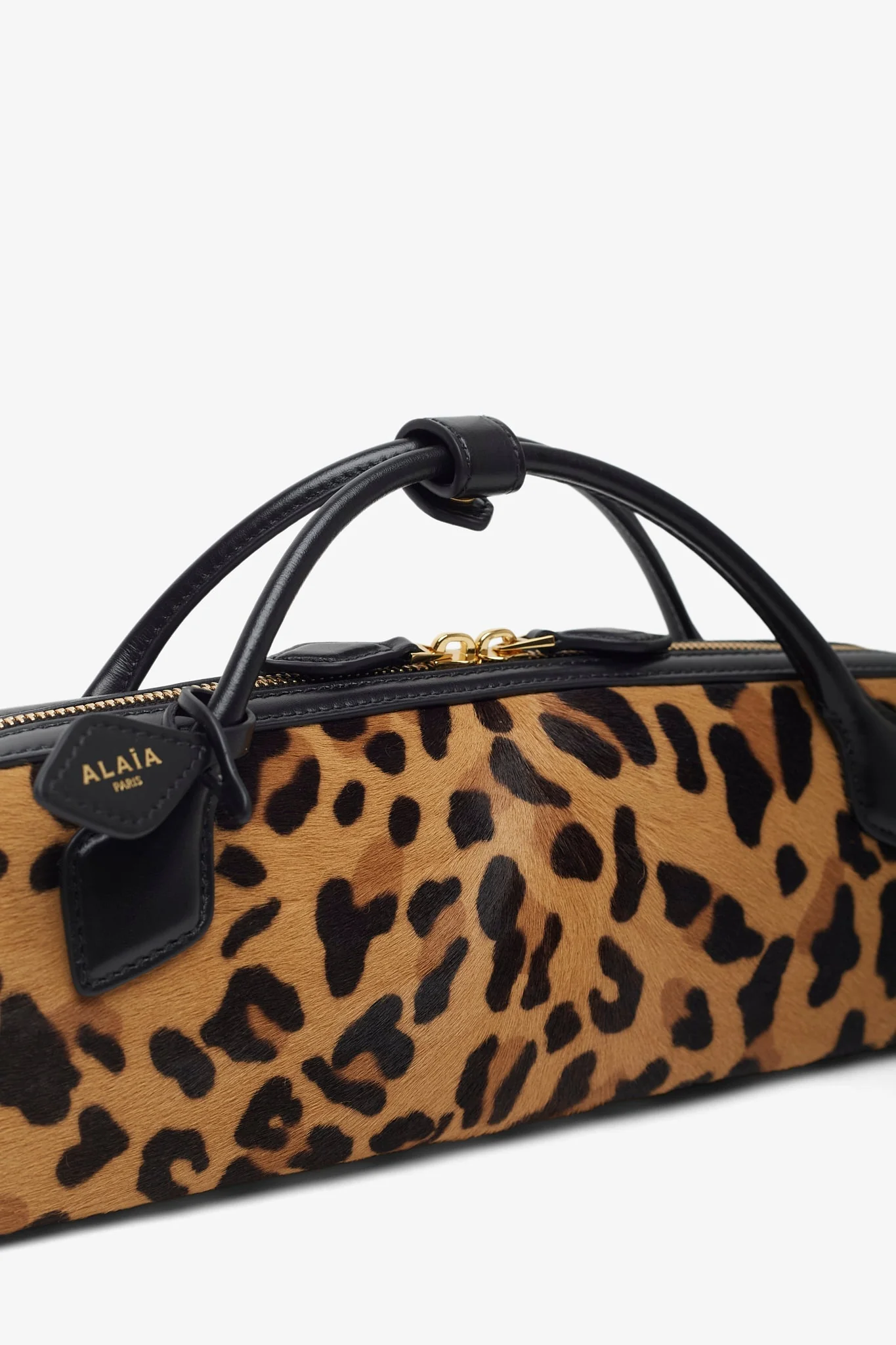 Le Teckel leopard brown clutch - Image 4