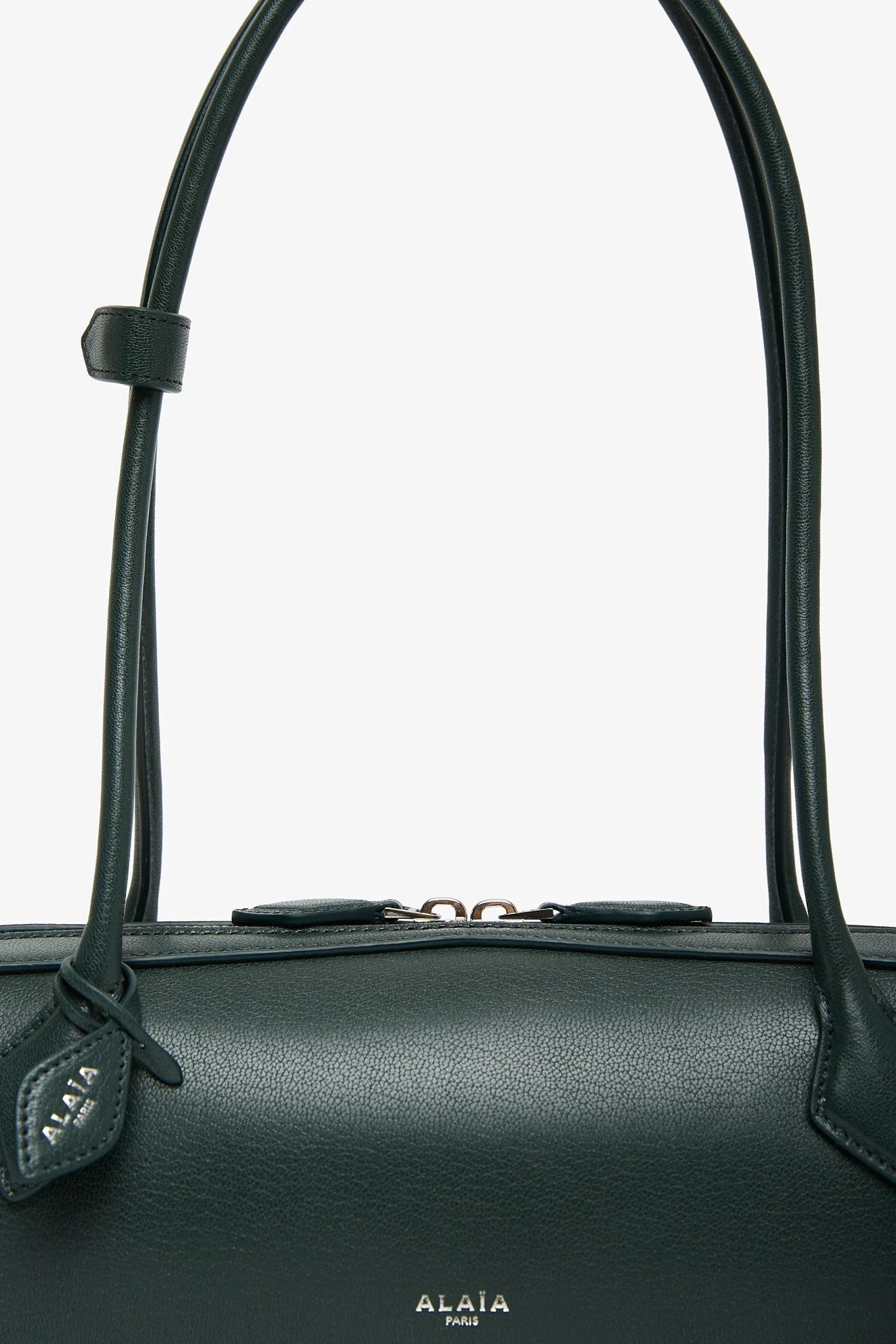 Le Teckel medium dark green bag - Image 4