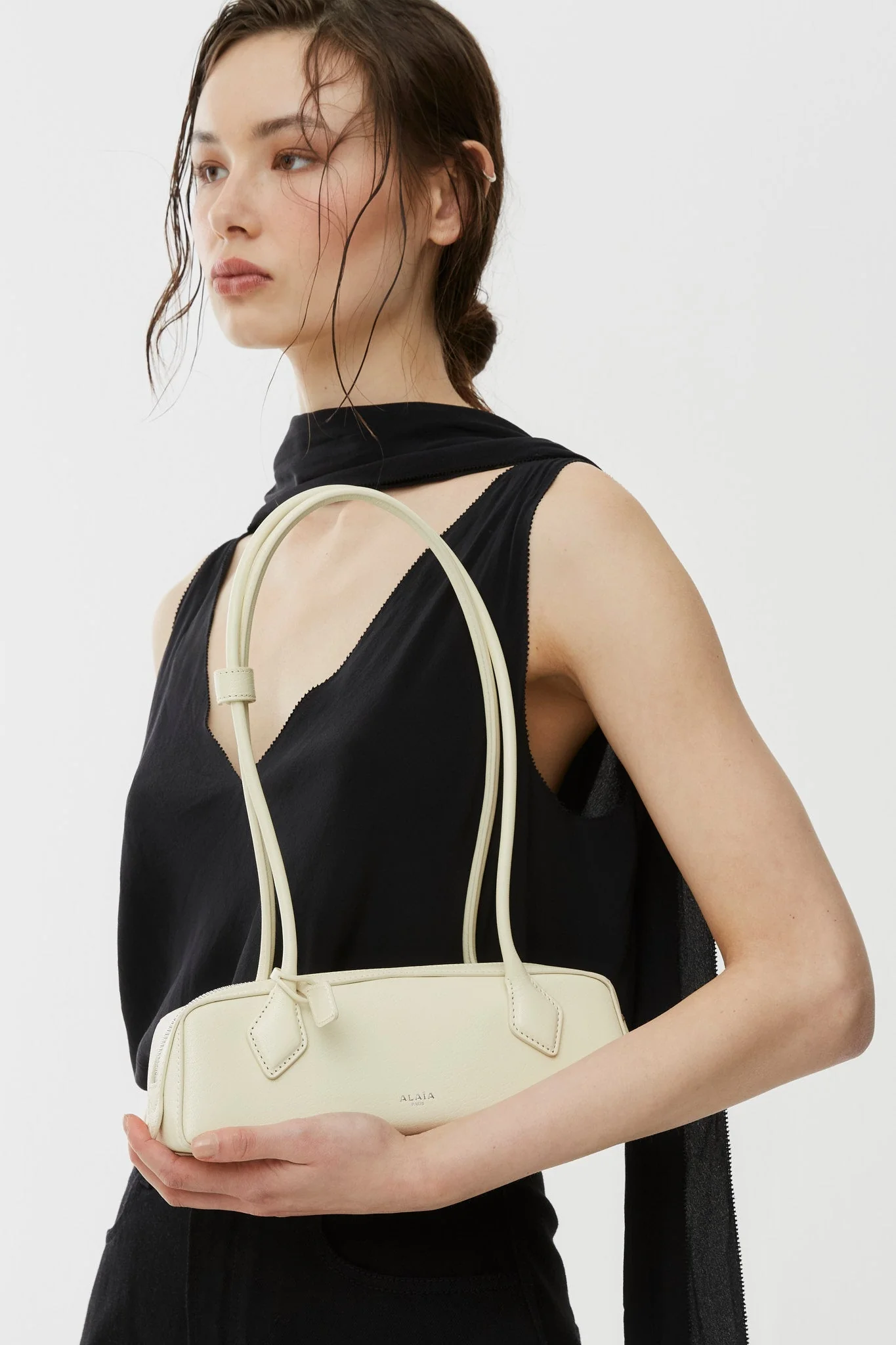 Le Teckel Small light yellow bag - Image 2