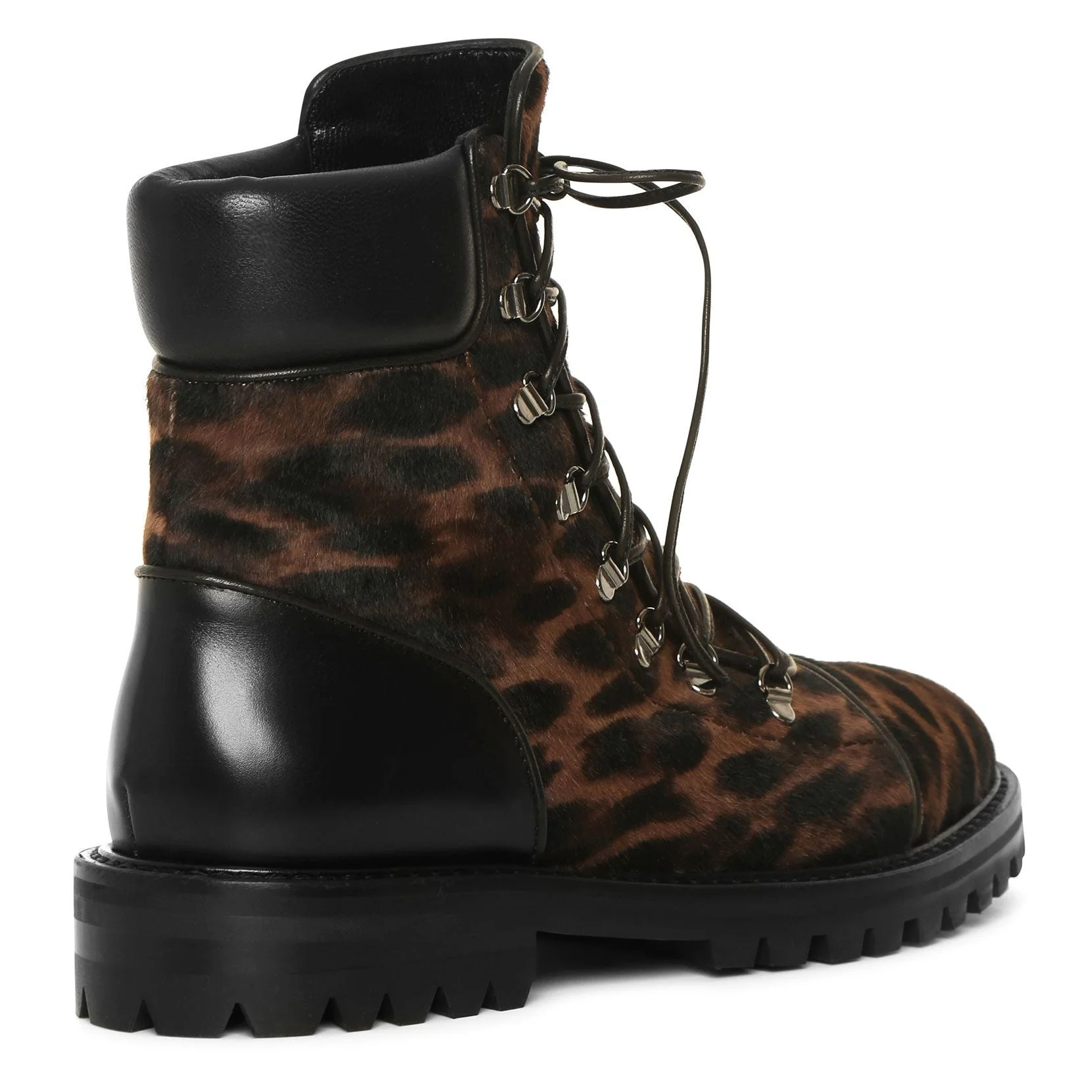 Leopard calf leather boots - Image 3