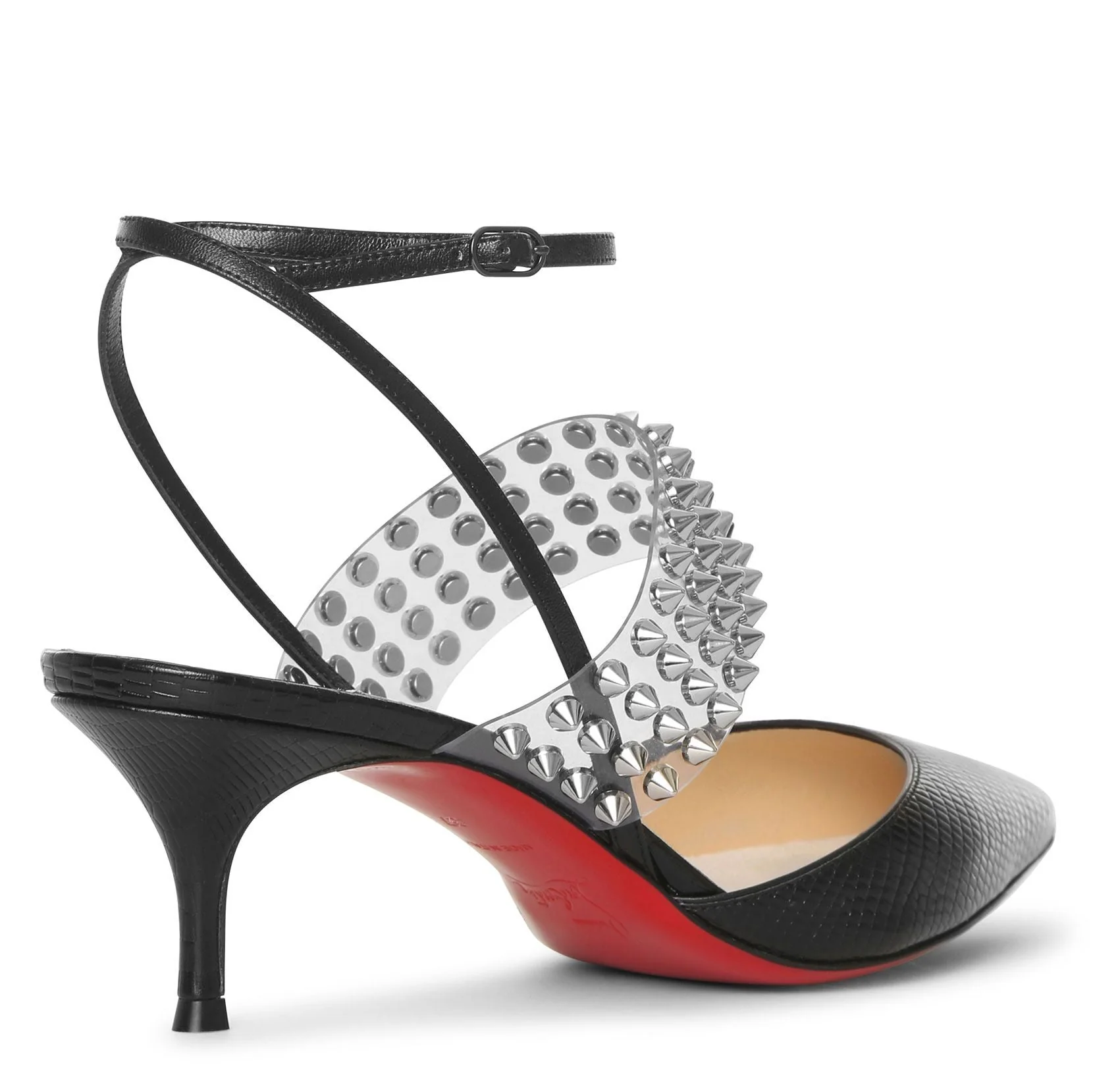 Levita 55 embossed black pumps - Image 3