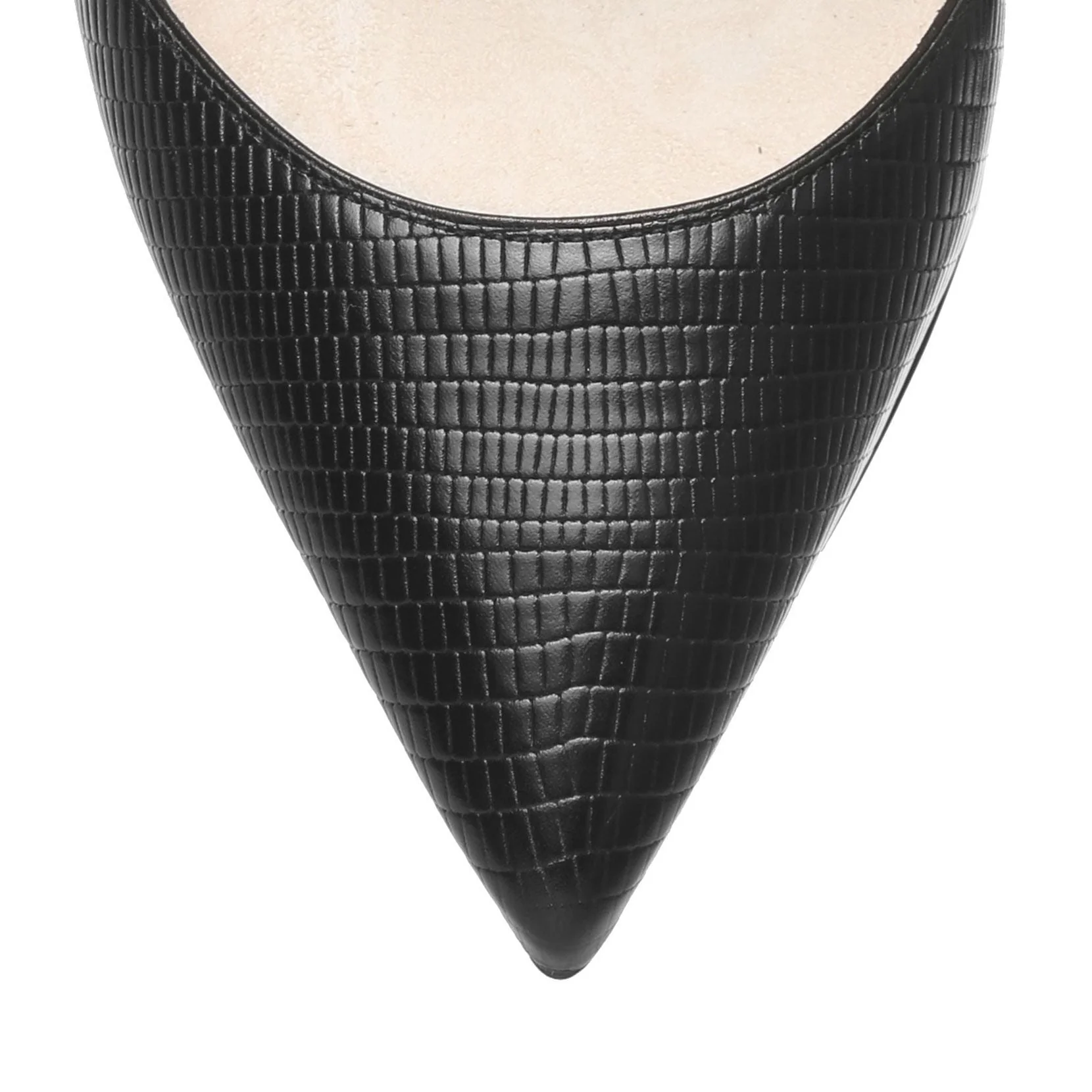 Levita 55 embossed black pumps - Image 4