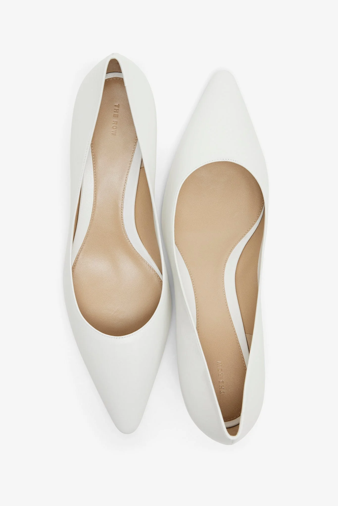 Liisa Kitten Two white pumps - Image 5