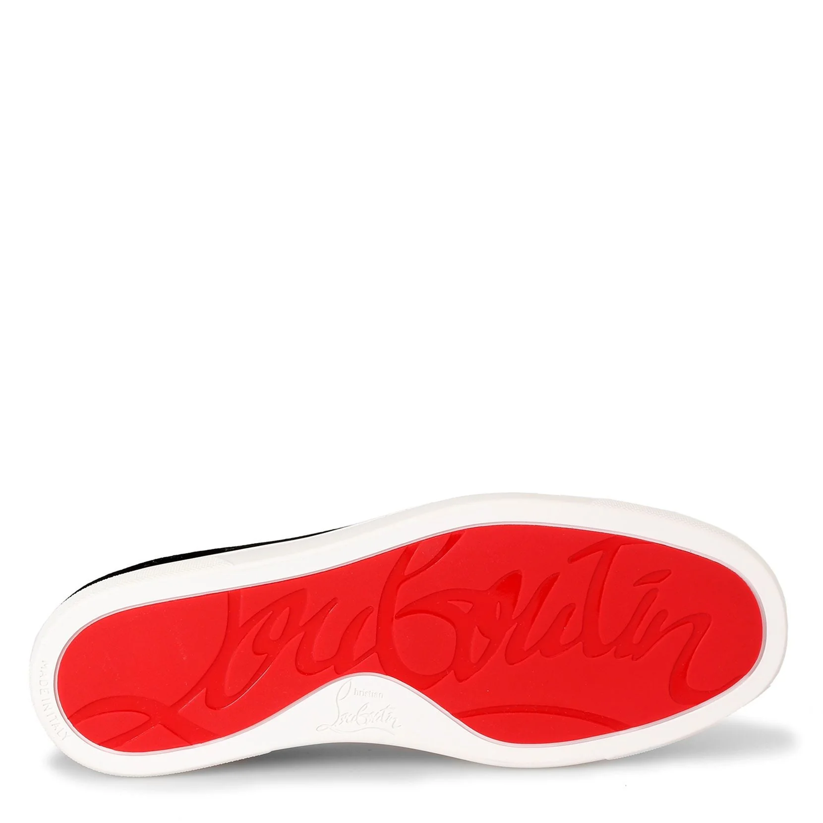 Logo Boat black velvet sneakers - Image 5