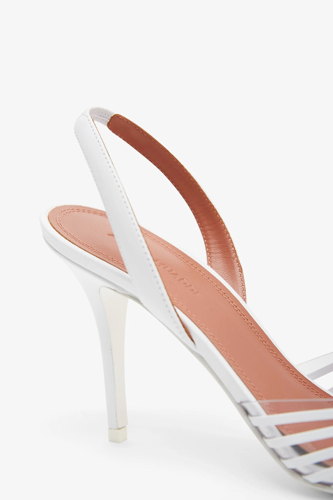 Lori 90 white nappa slingback pumps - Image 5