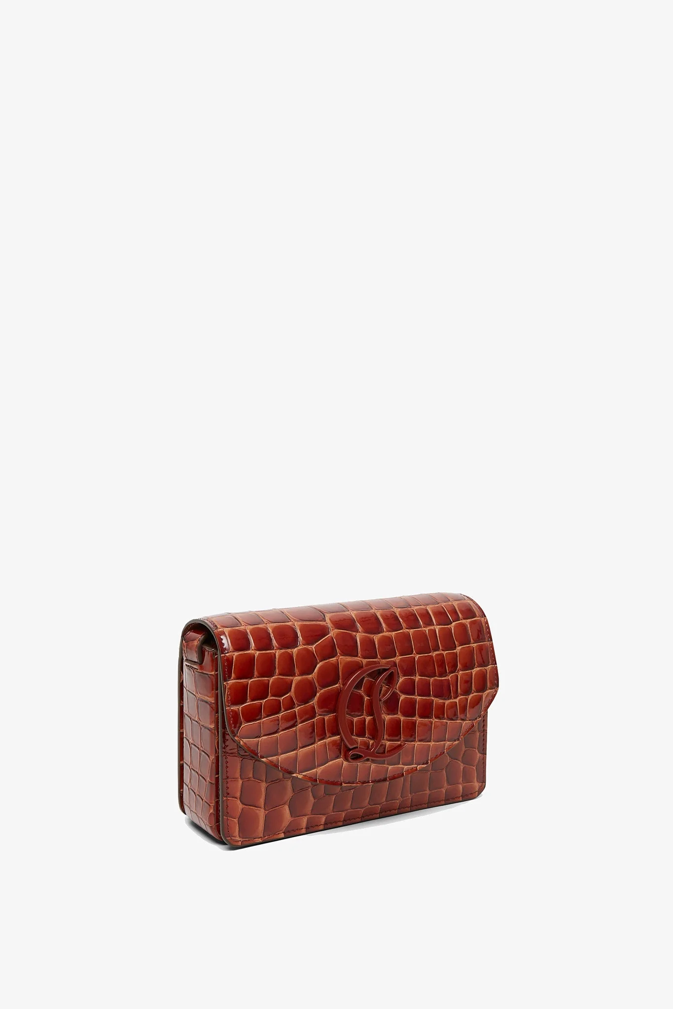 Loubi 54 brown calf ali crossbody bag - Image 3