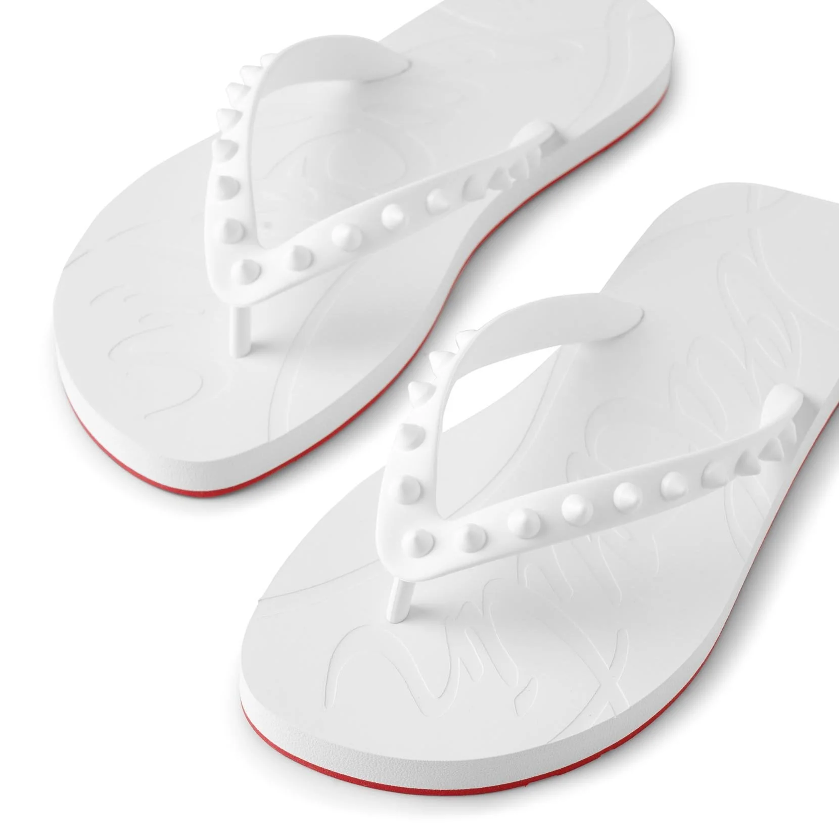 Loubi flip donna white sandals - Image 4