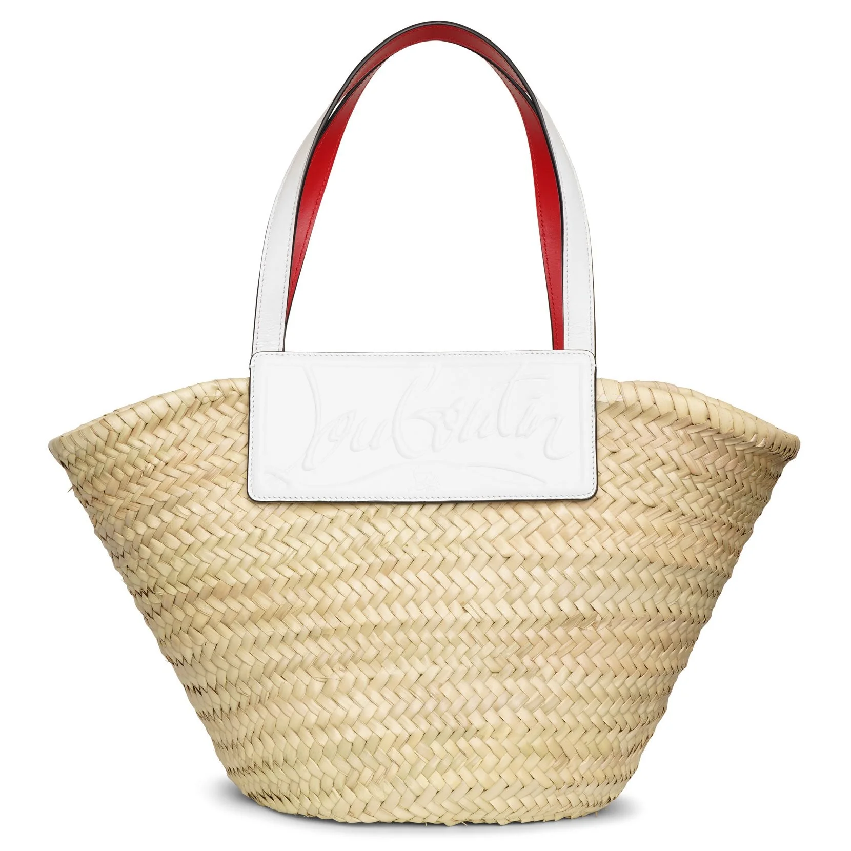 Loubi Shore white leather beach tote - Image 4