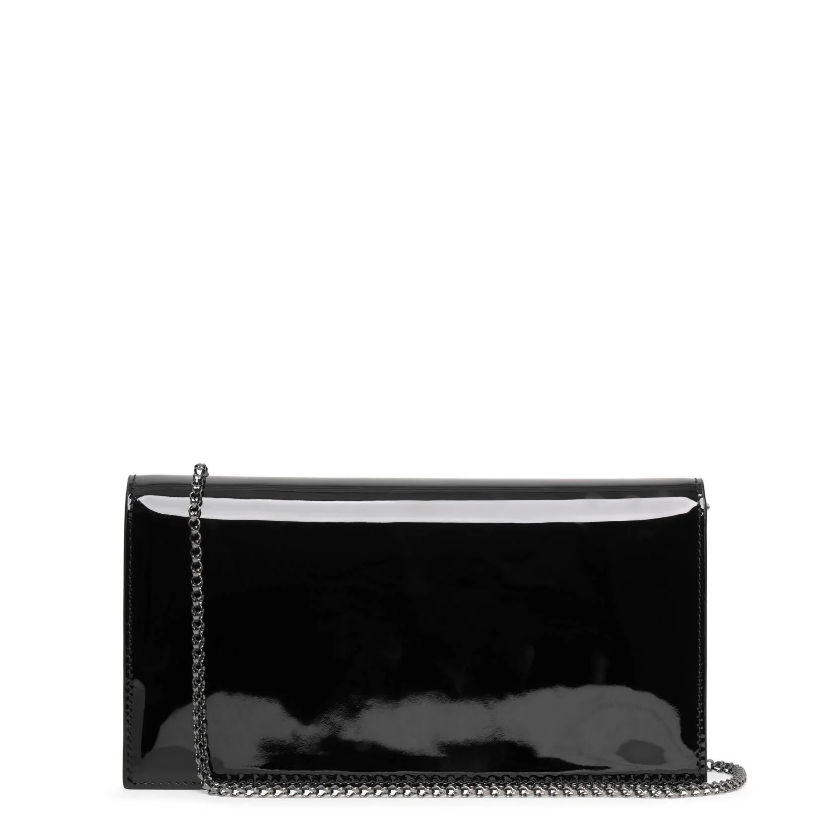 Loubi54 black patent clutch - Image 4