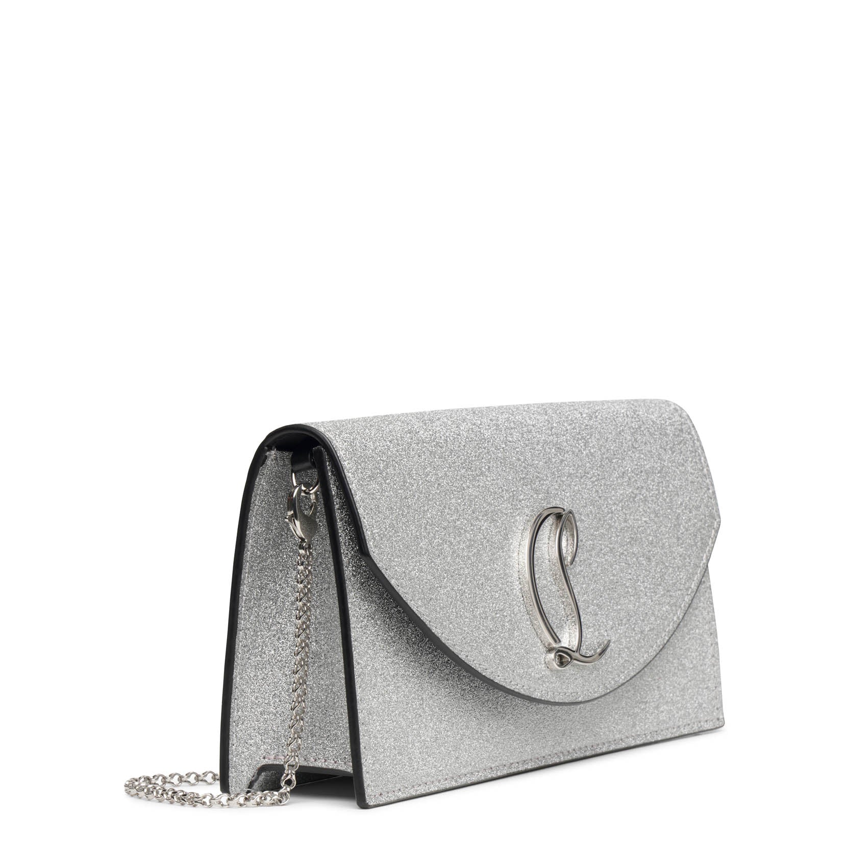 Loubi54 calf glitter clutch - Image 3