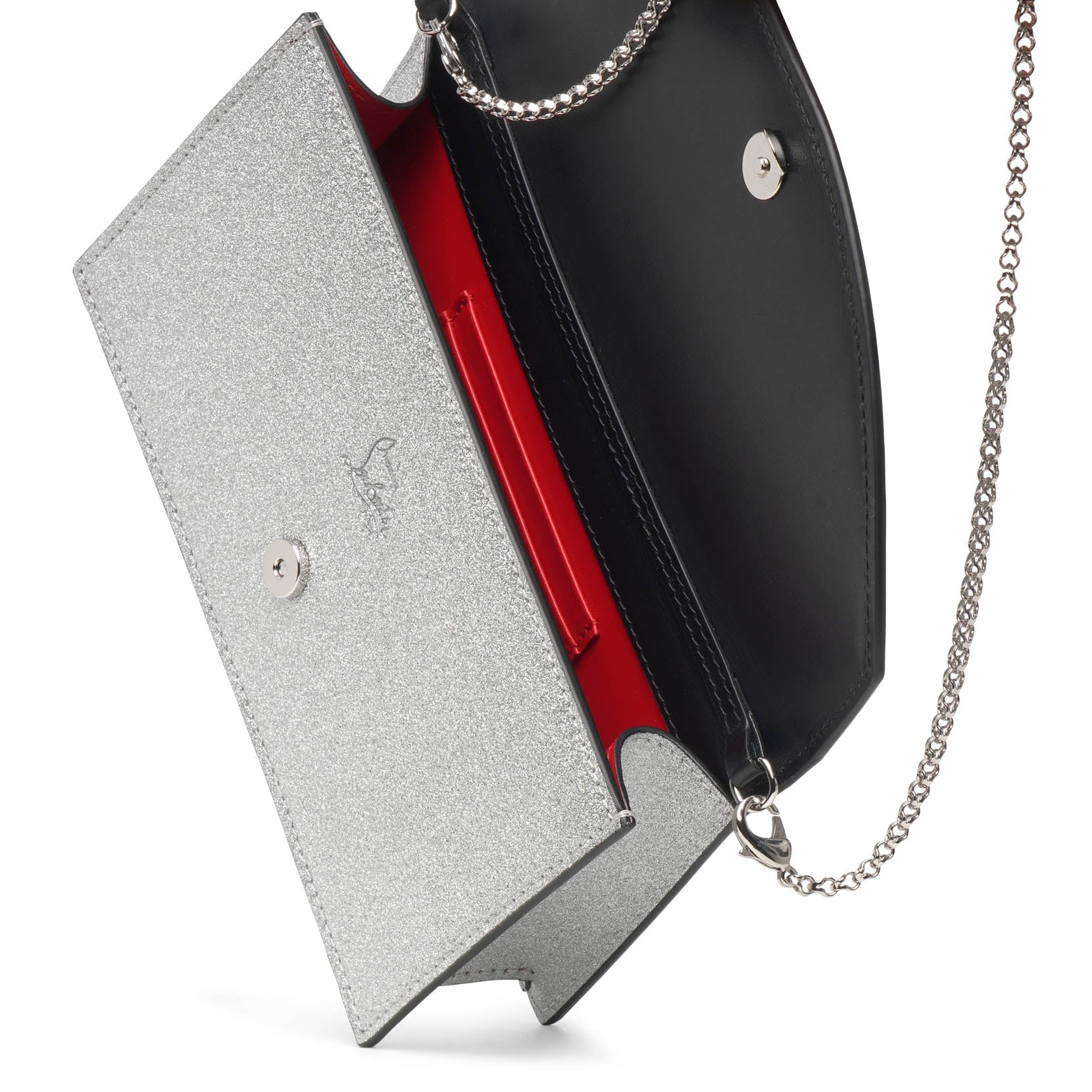 Loubi54 calf glitter clutch - Image 5
