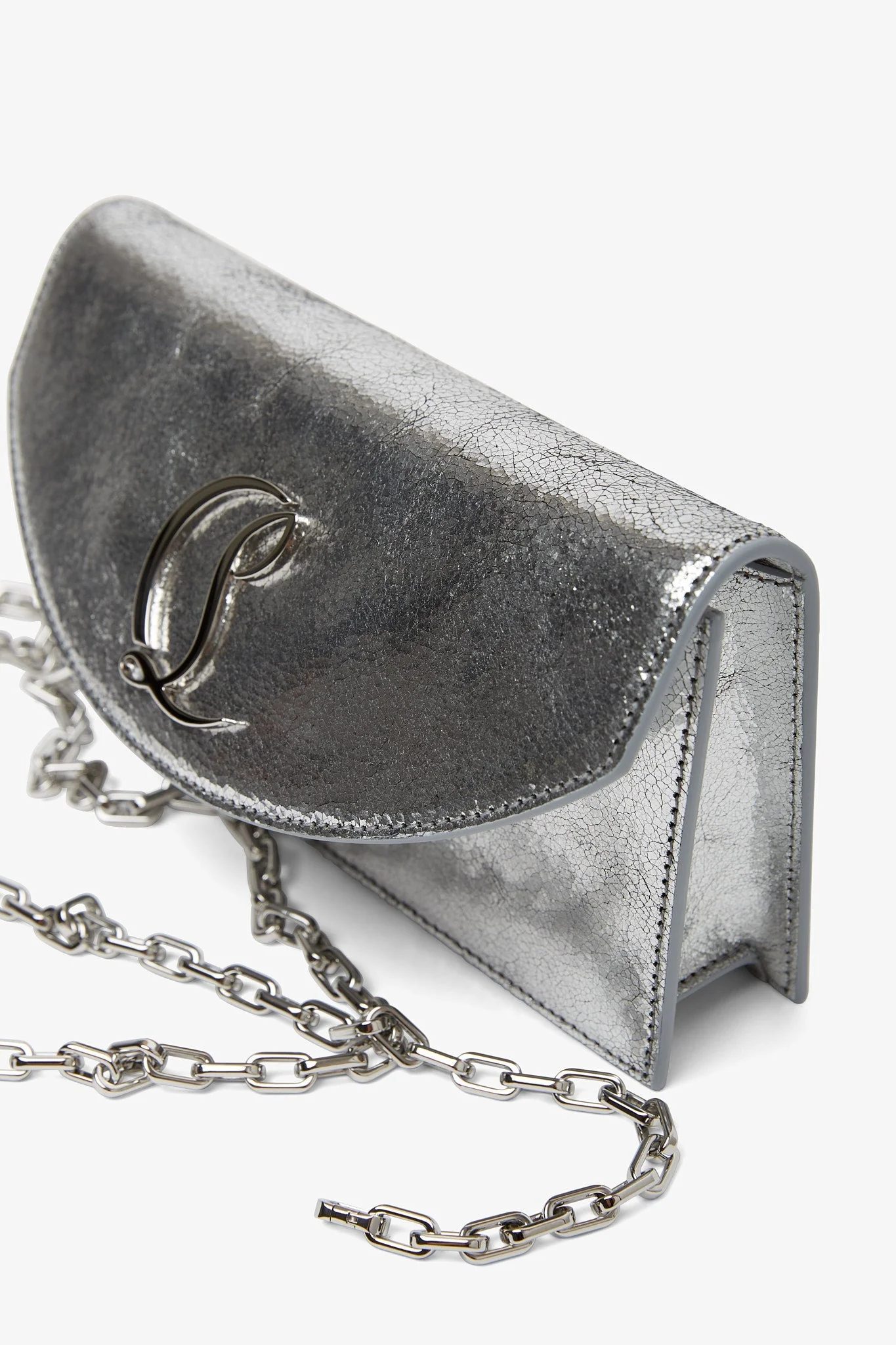Loubi54 silver clutch - Image 5
