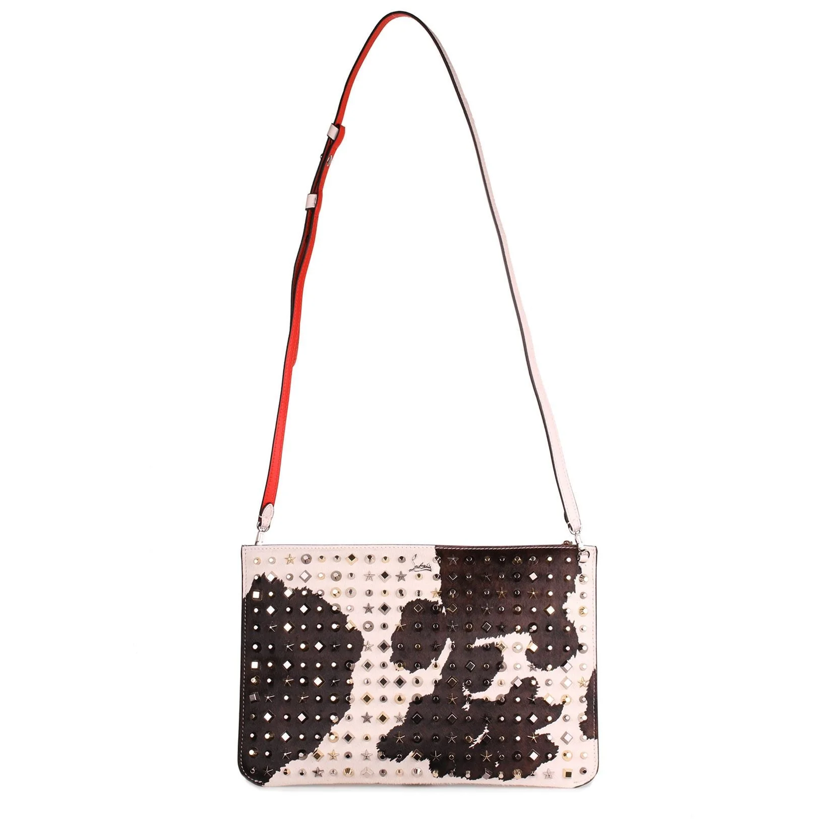 Loubiclutch printed pony clutch - Image 4