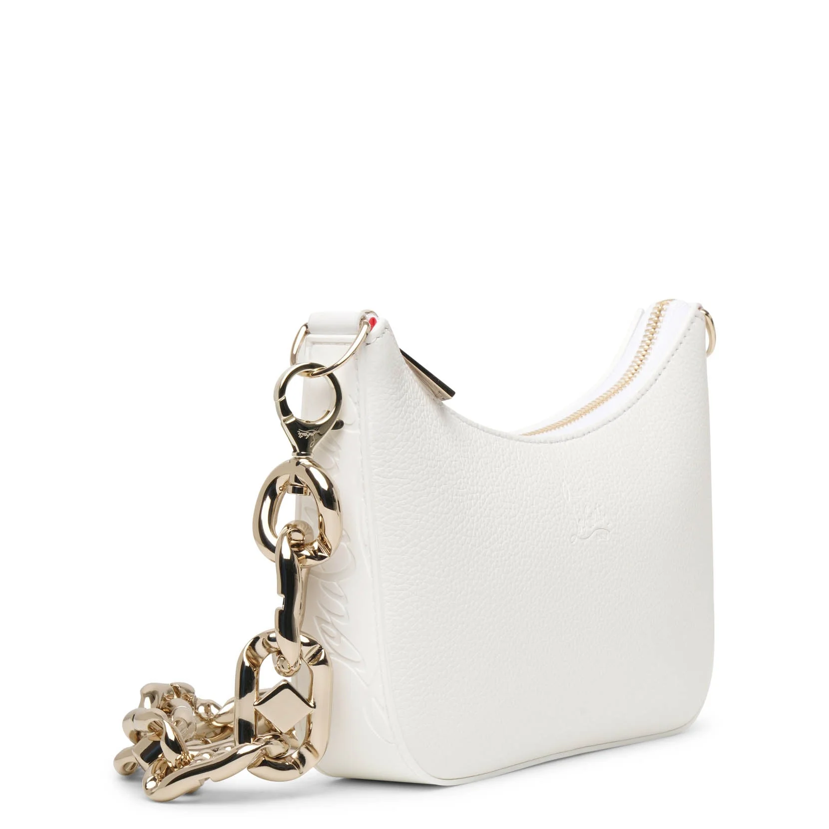 Loubila chain white mini shoulder bag - Image 3