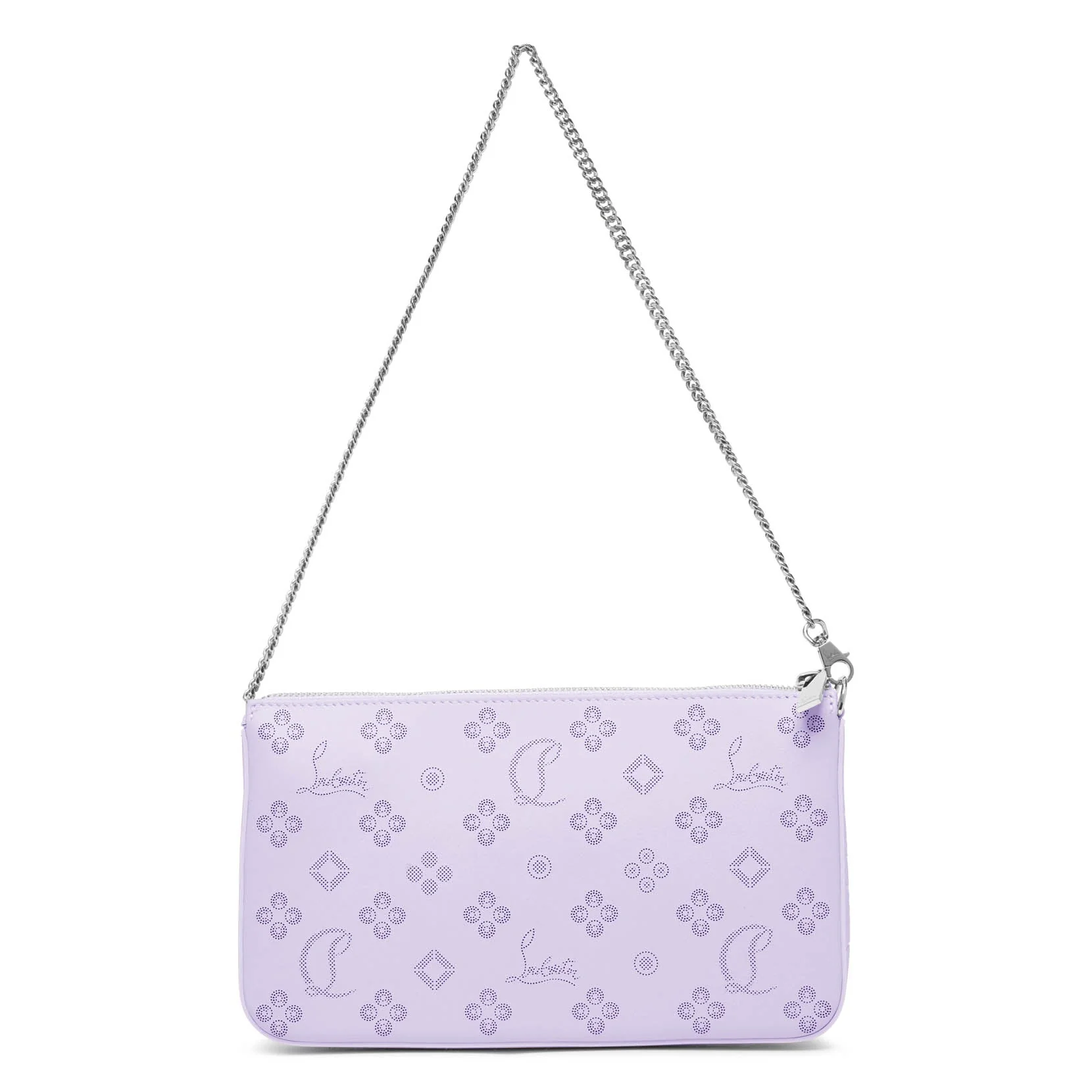 Loubila lilac patent pouch - Image 4