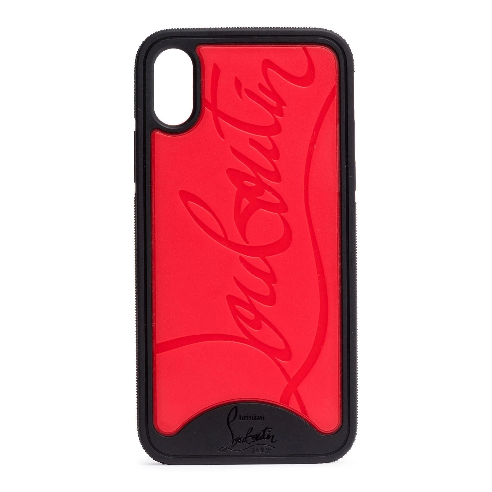 Loubiphone iPhone X Case black rubber