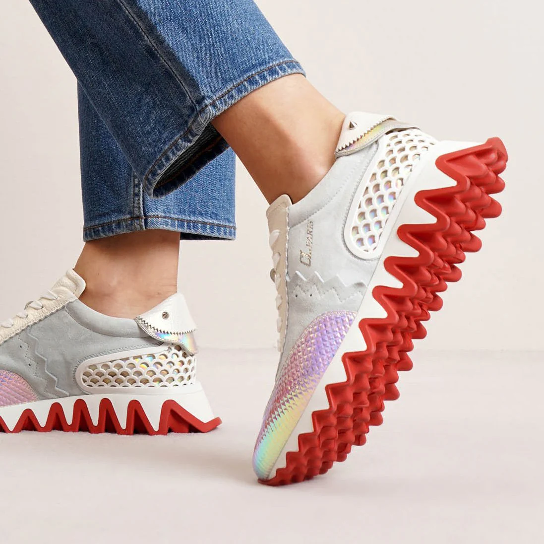 Loubishark donna multi sneakers - Image 6