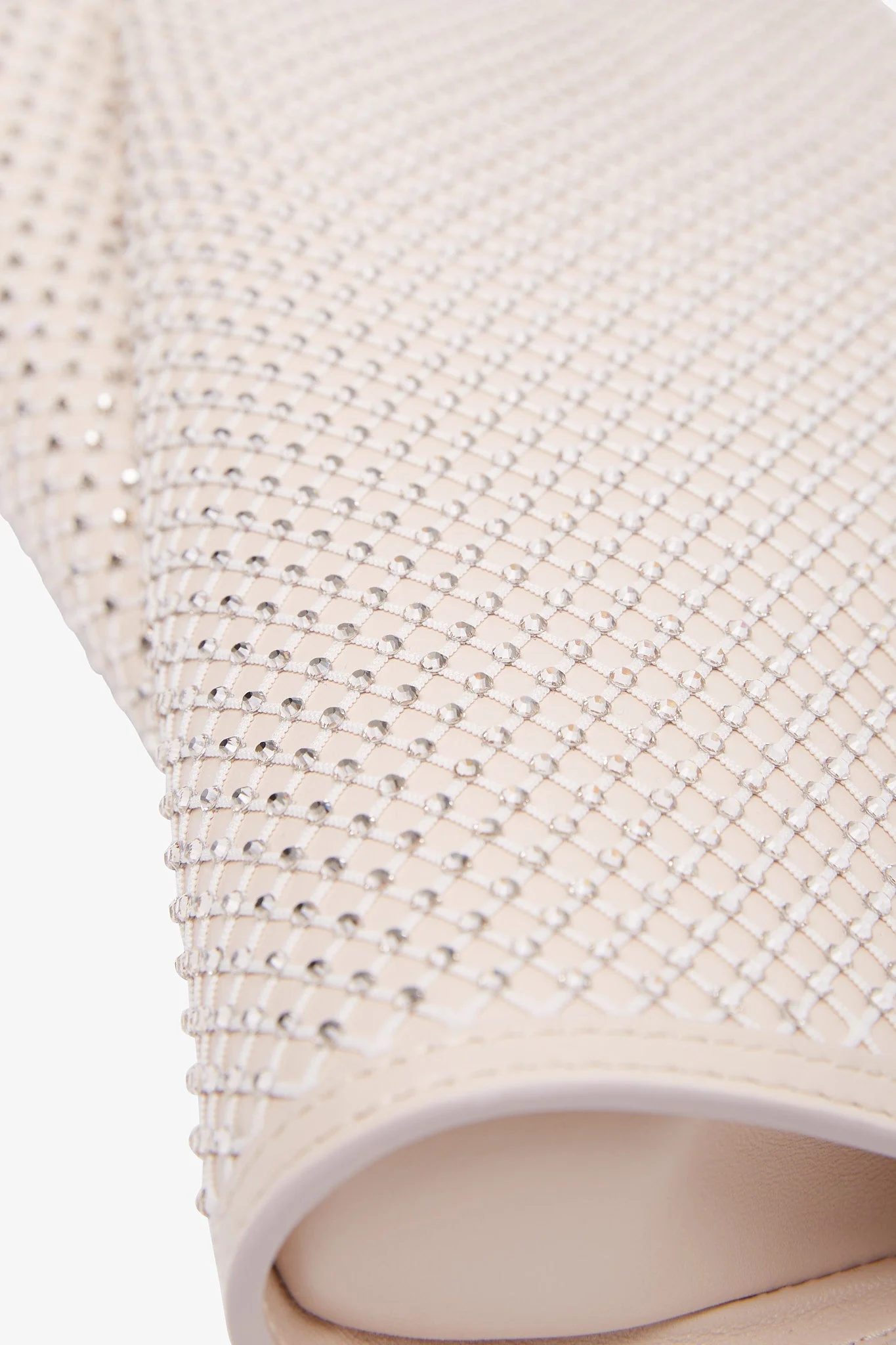 Loubitwist small beige strass bag - Image 5