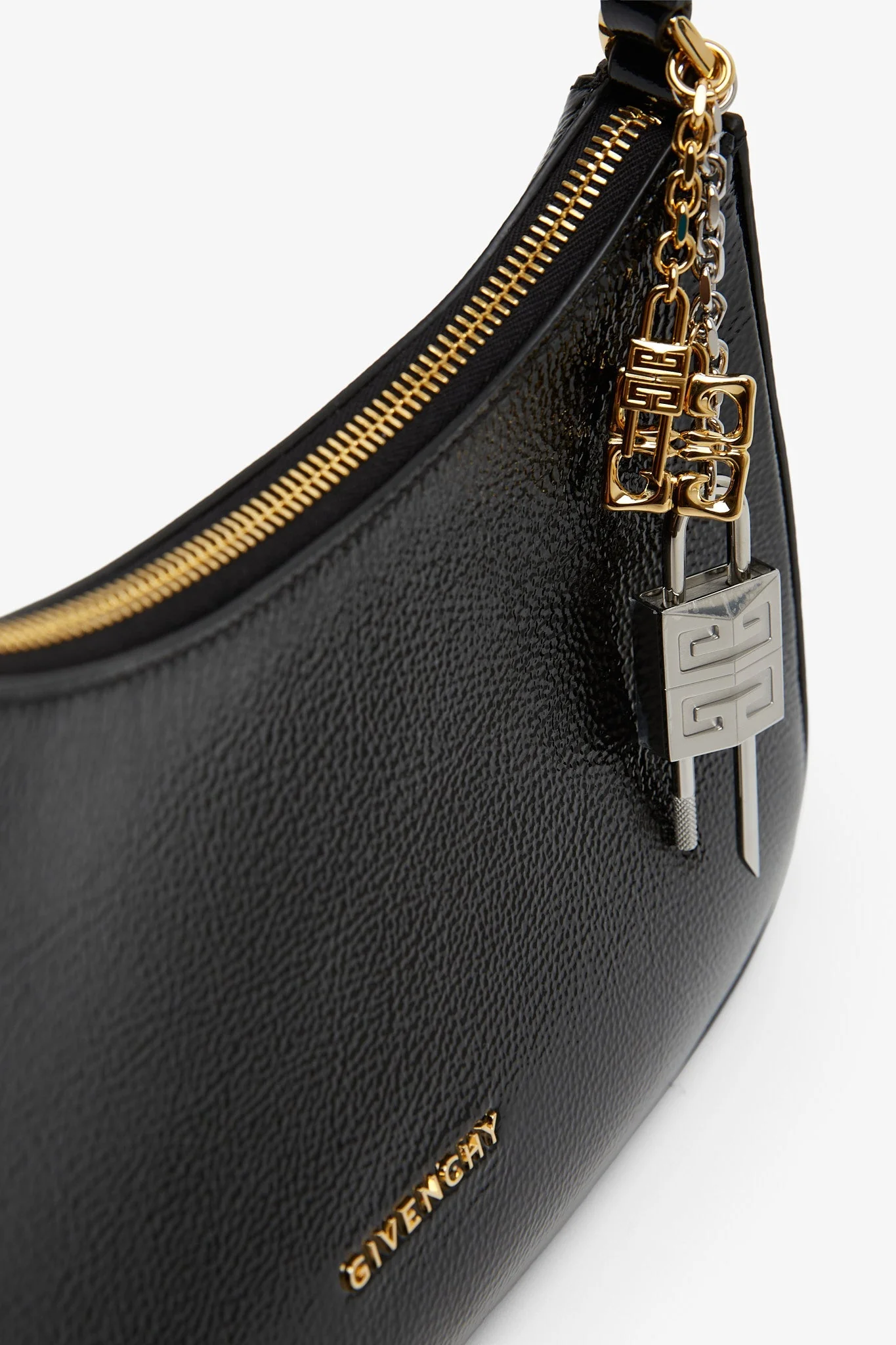 Lucky Lock small black shoulder bag - Image 4