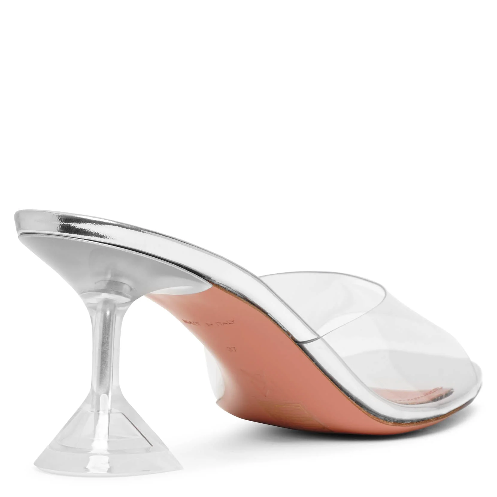 Lupita 70 transparent pvc mules - Image 4