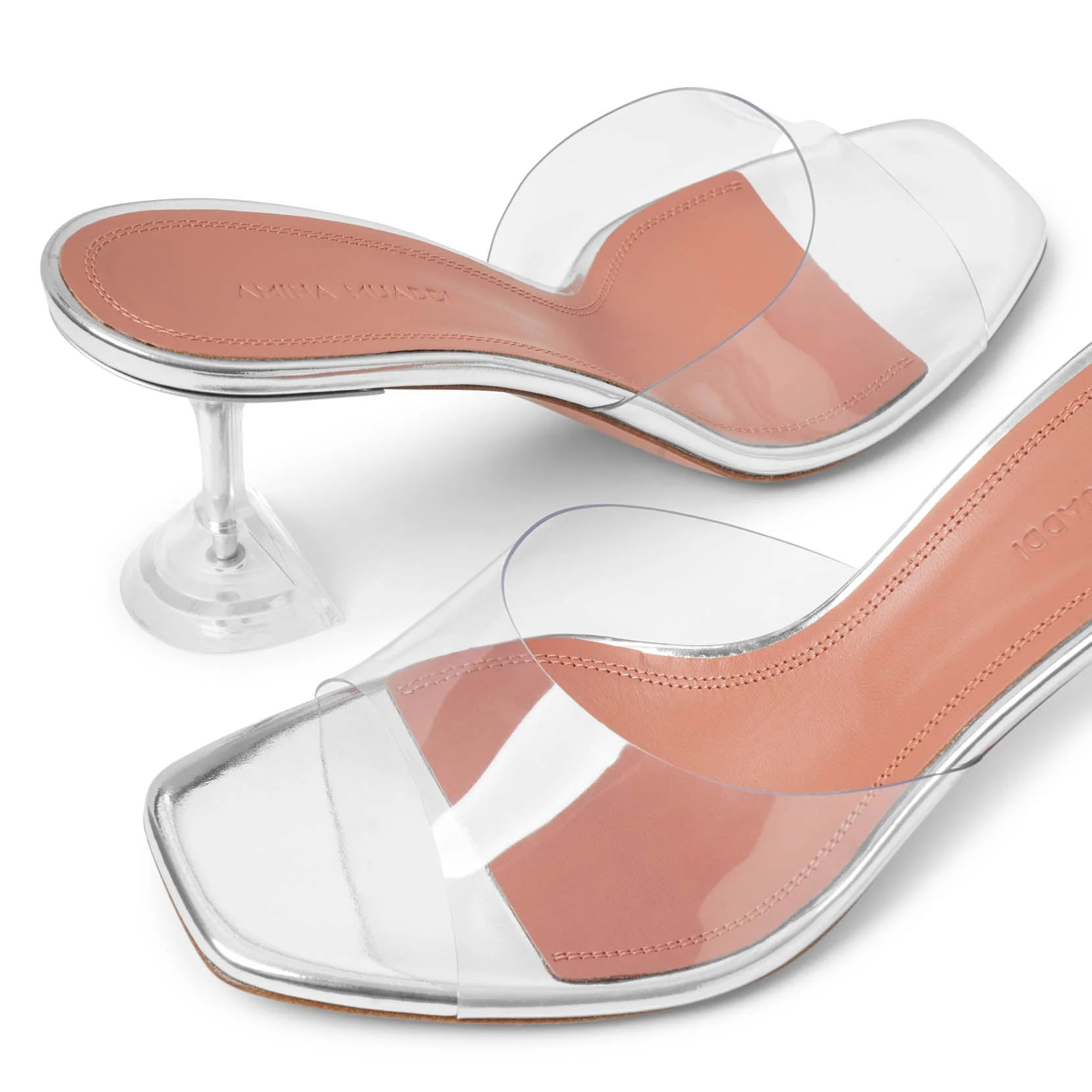 Lupita 70 transparent pvc mules - Image 6