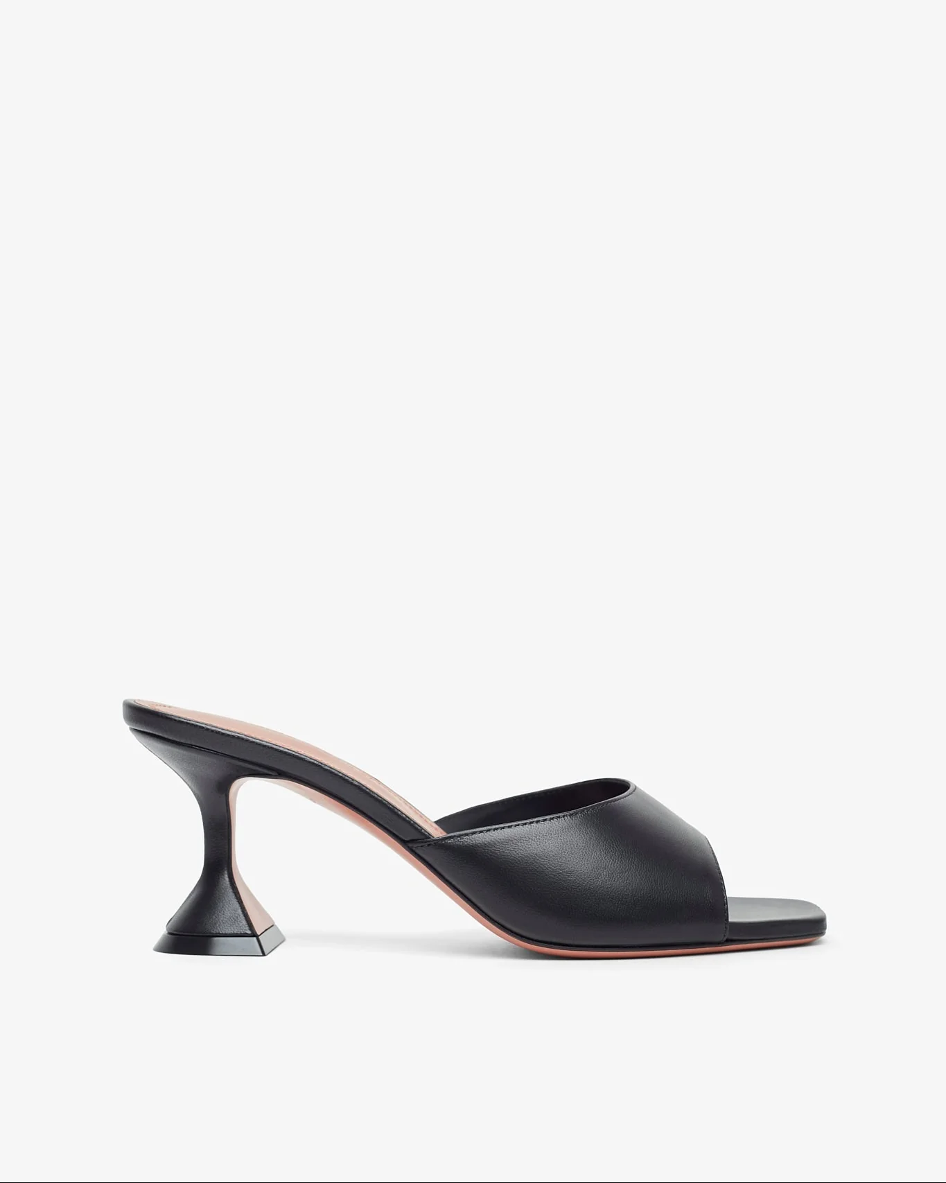 Lupita Slipper 70 black leather mules