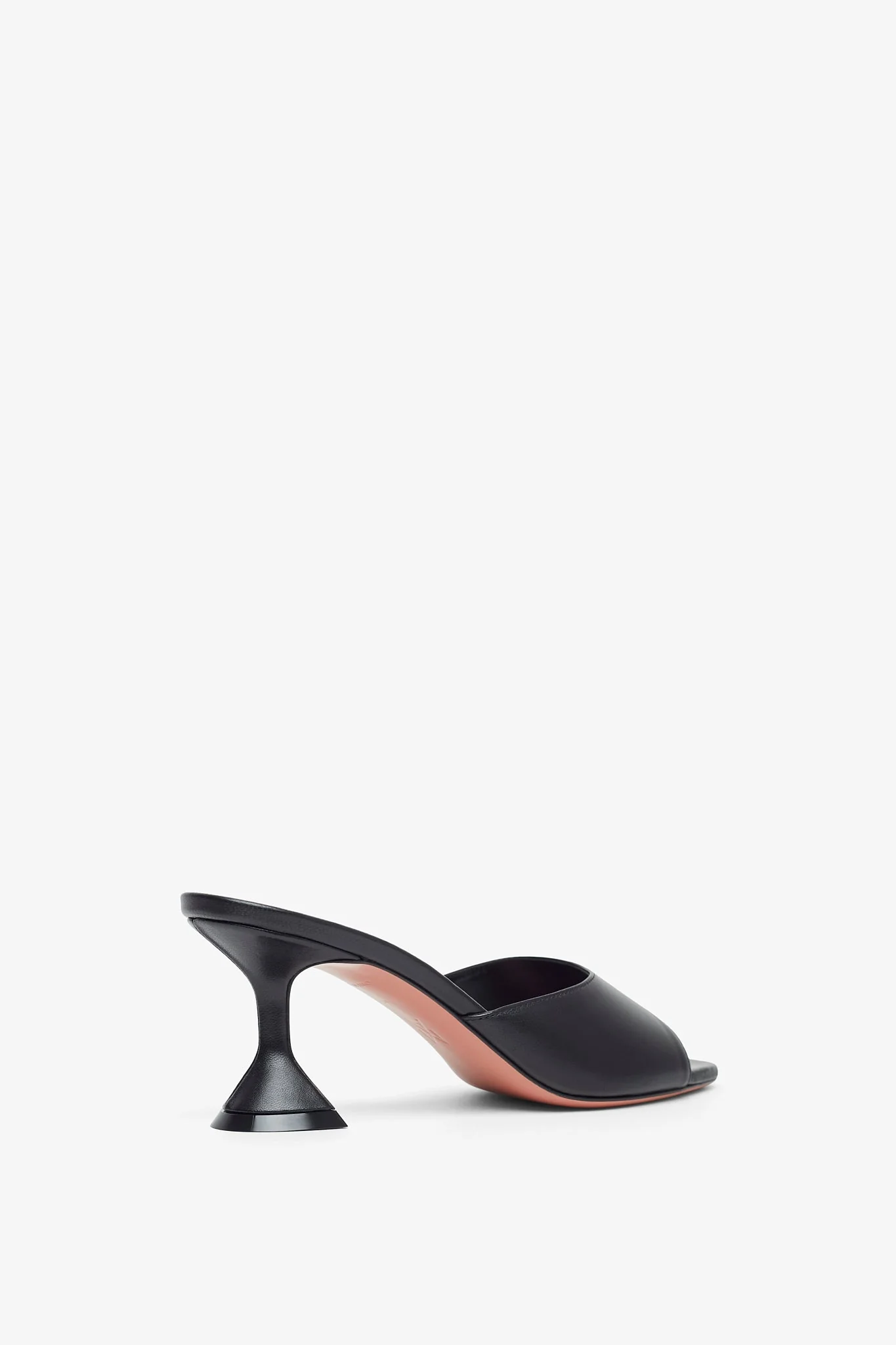 Lupita Slipper 70 black leather mules - Image 3