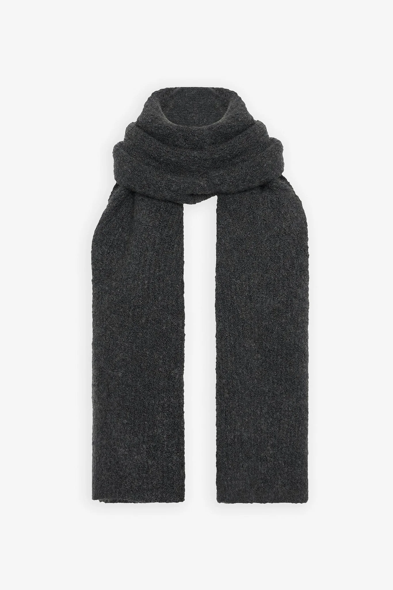 Luthgard faded black cashmere scarf